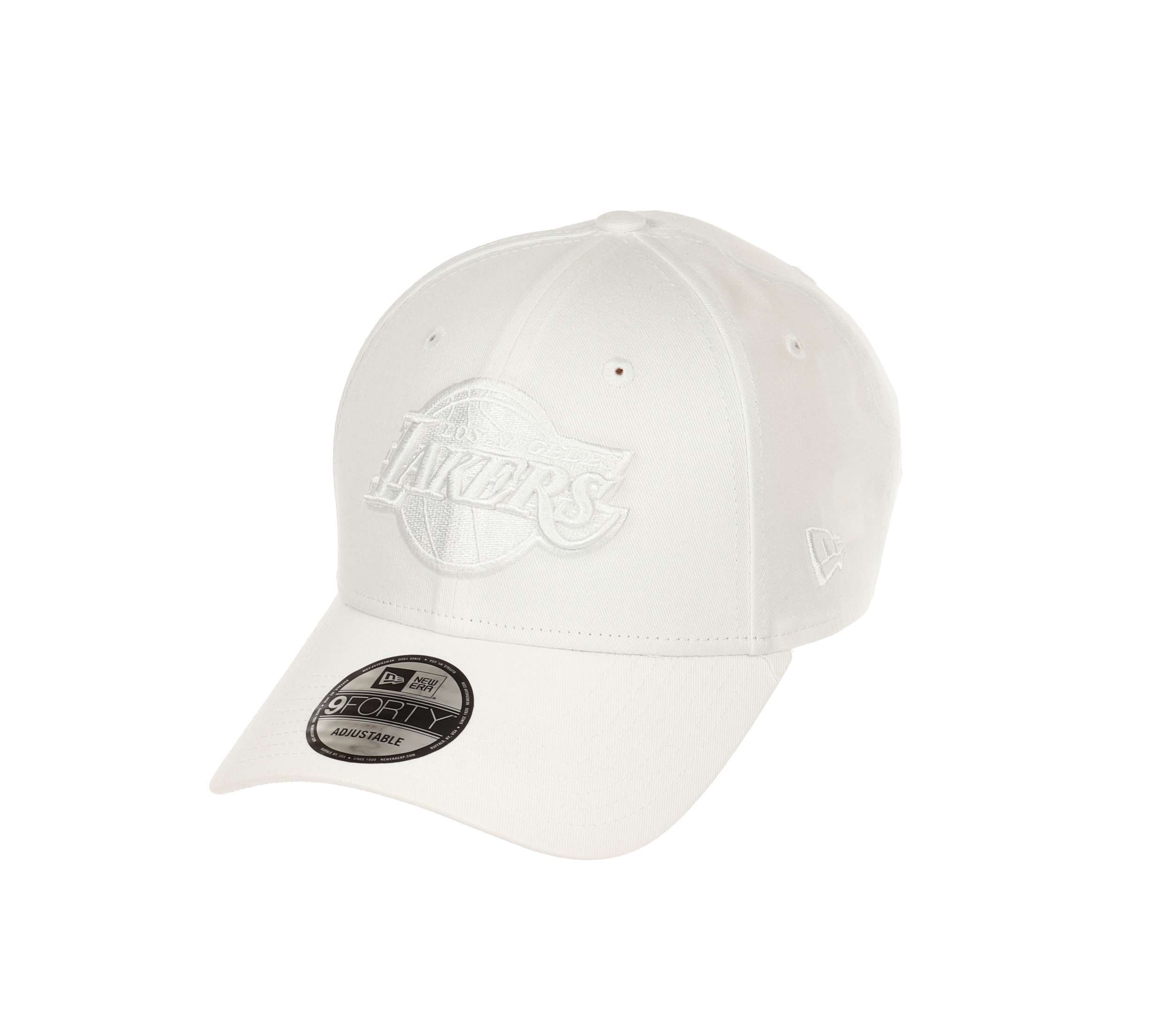 Los Angeles Lakers NBA Essential White 9Forty Adjustable Cap New Era