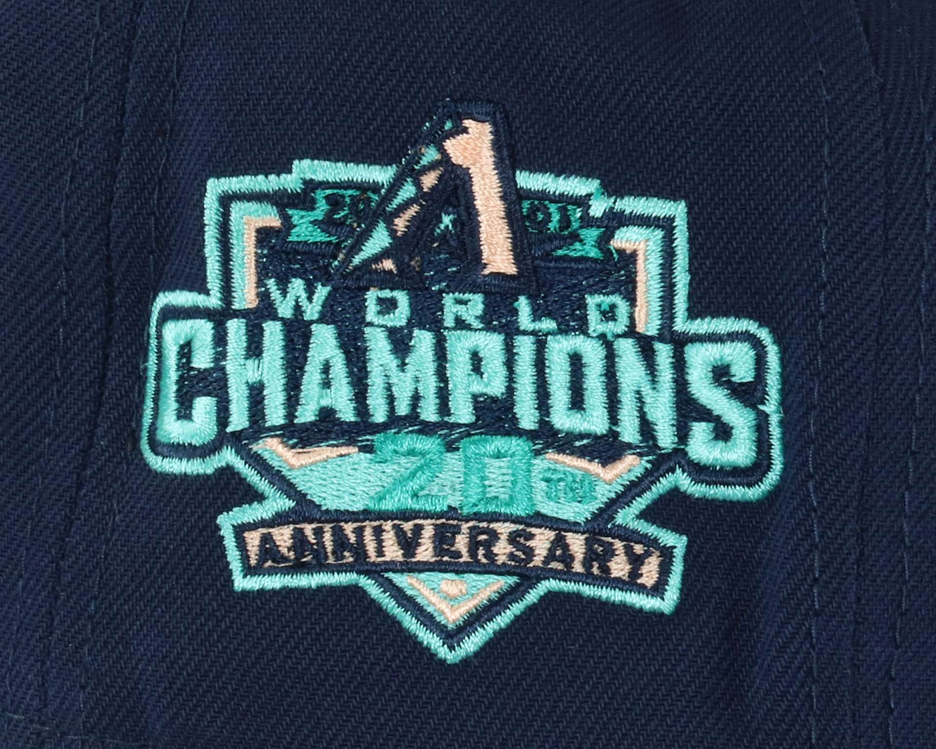 Arizona Diamondbacks 20th Anniversary World Champions MLB Navy 59Fifty Basecap New Era