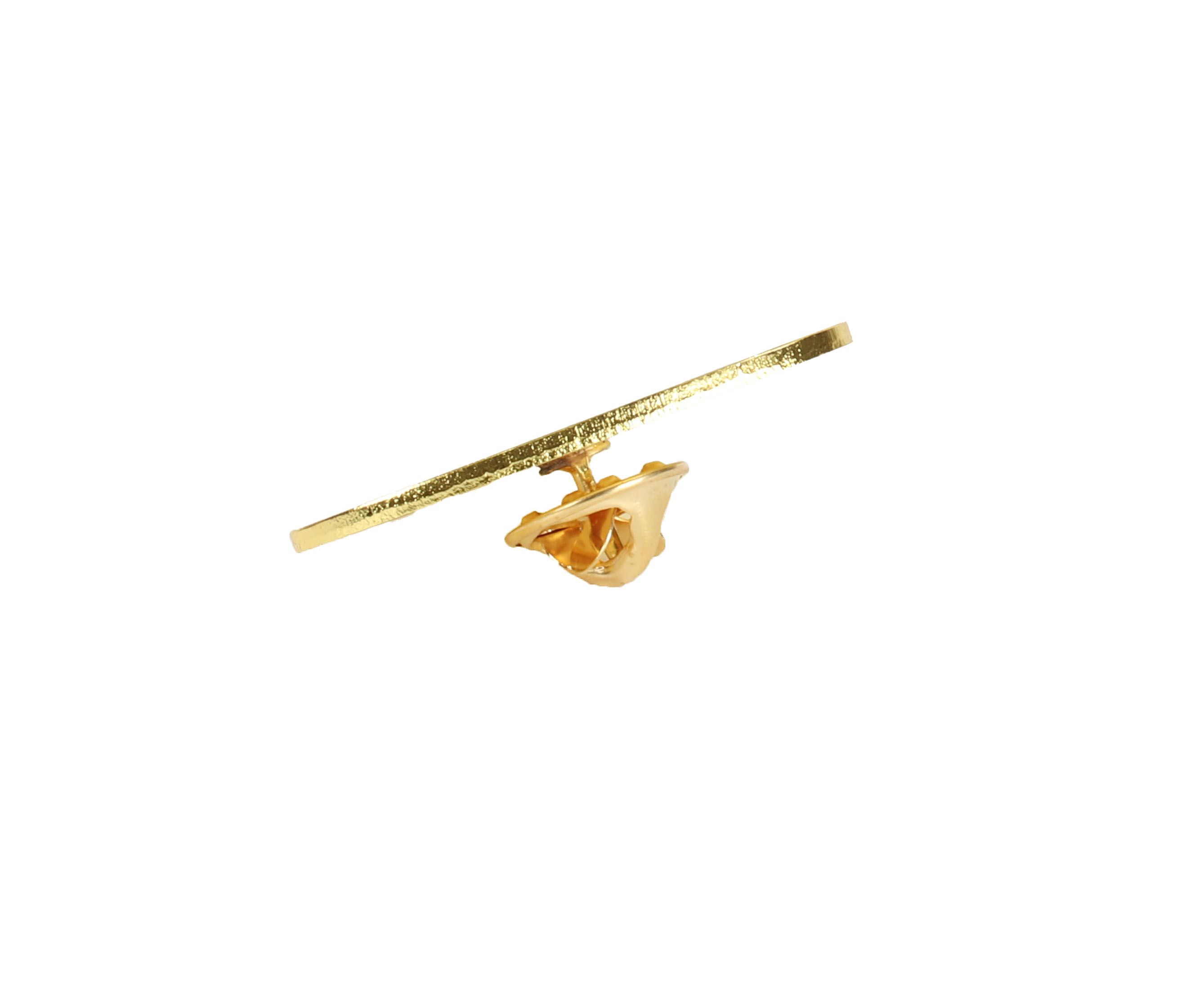 CapSpin Pin Tornado Gold Anstecker CapSpin