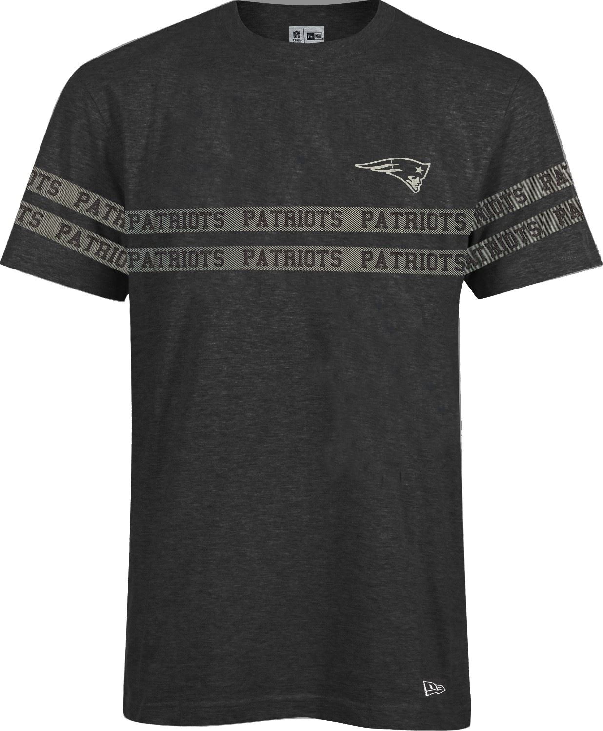 New England Patriots NFL Tonal Black T- Shirt New Era