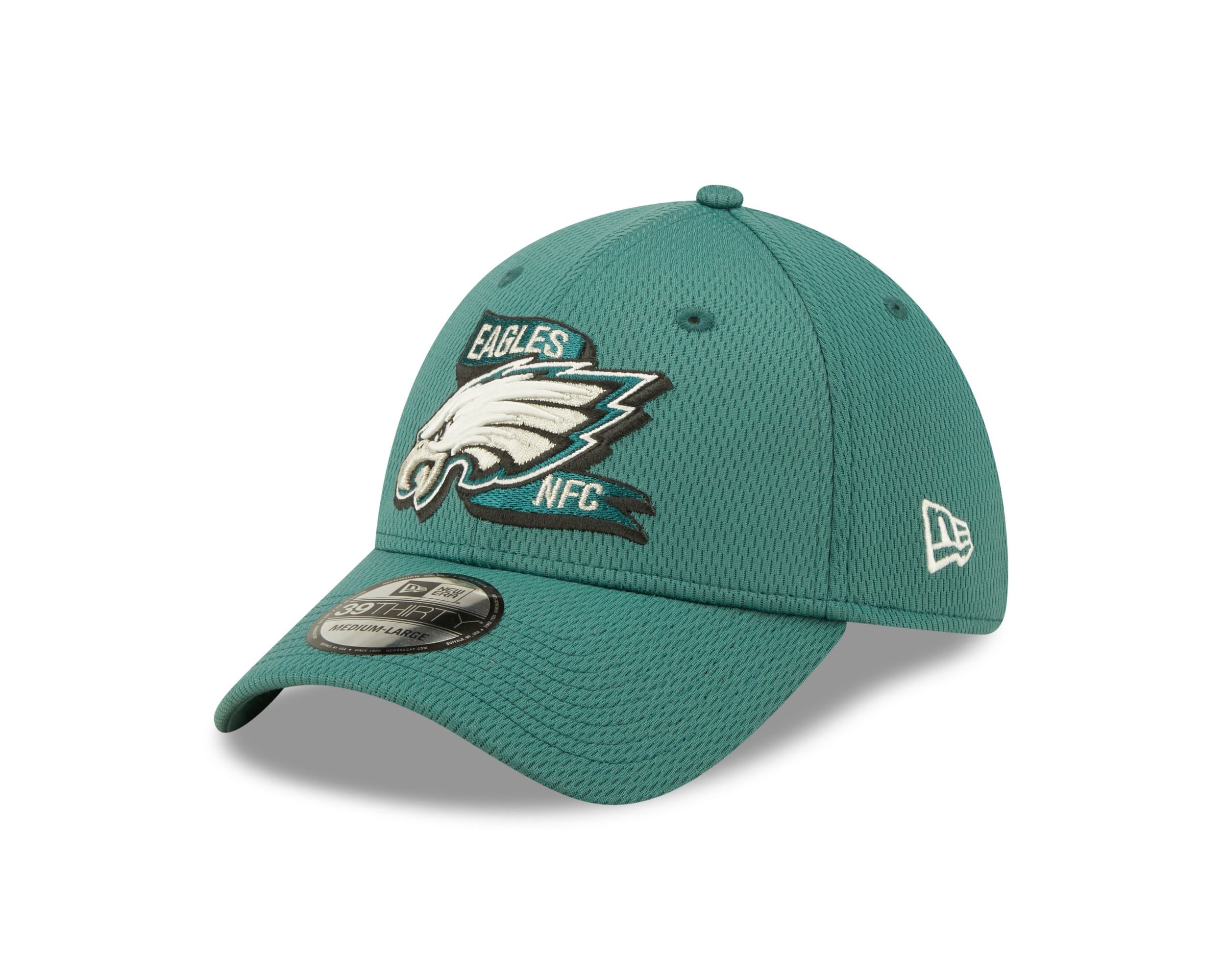 Philadelphia Eagles NFL 2022 Sideline Green 39Thirty Stretch Cap New Era