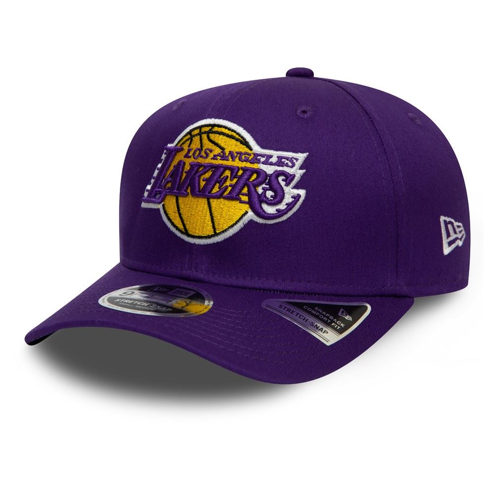 Los Angeles Lakers NBA Team 9Fifty Stretch Snapback Cap New Era
