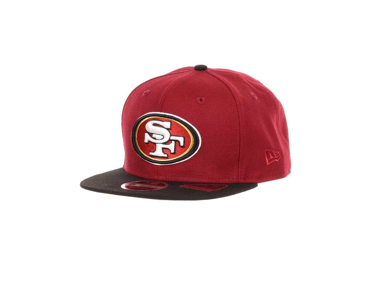 San Francisco 49ers NFL Cardinal Red 9Fifty Original Fit Snapback Cap New Era