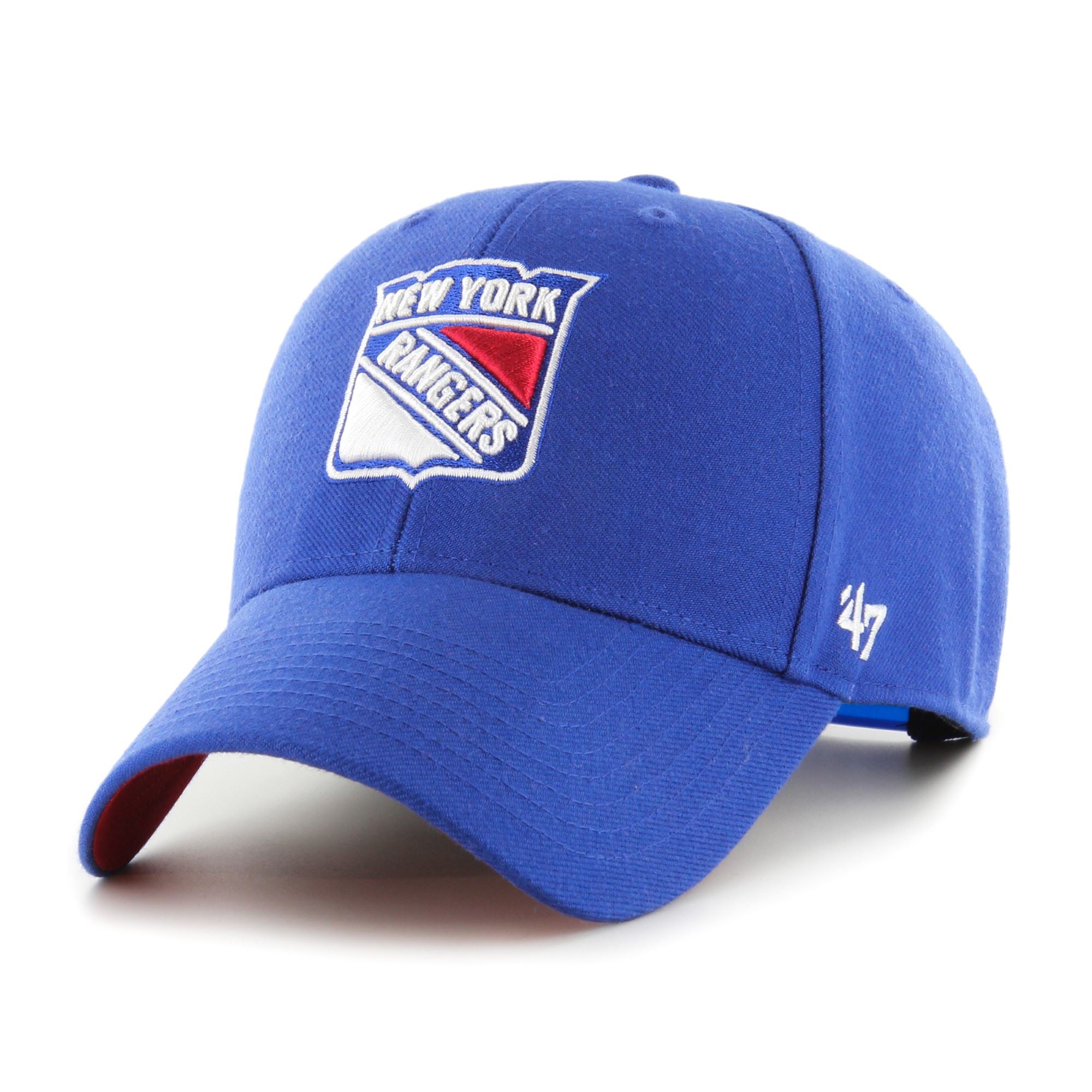 New York Rangers Royal NHL Ballpark Most Value P. Snapback Cap '47
