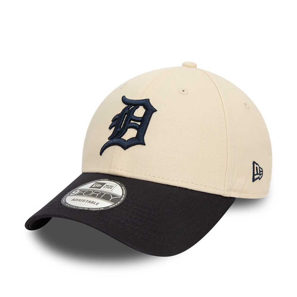 Detroit Tigers MLB All Star Game 2005 Sidepatch Beige Navy 9Forty Adjustable Cap New Era