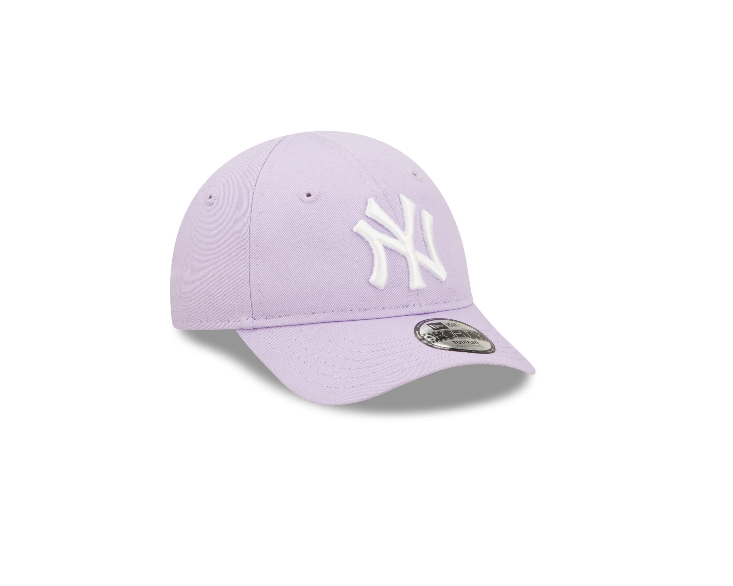 New York Yankees MLB League Essential Purple White 9Forty Toddler Cap New Era