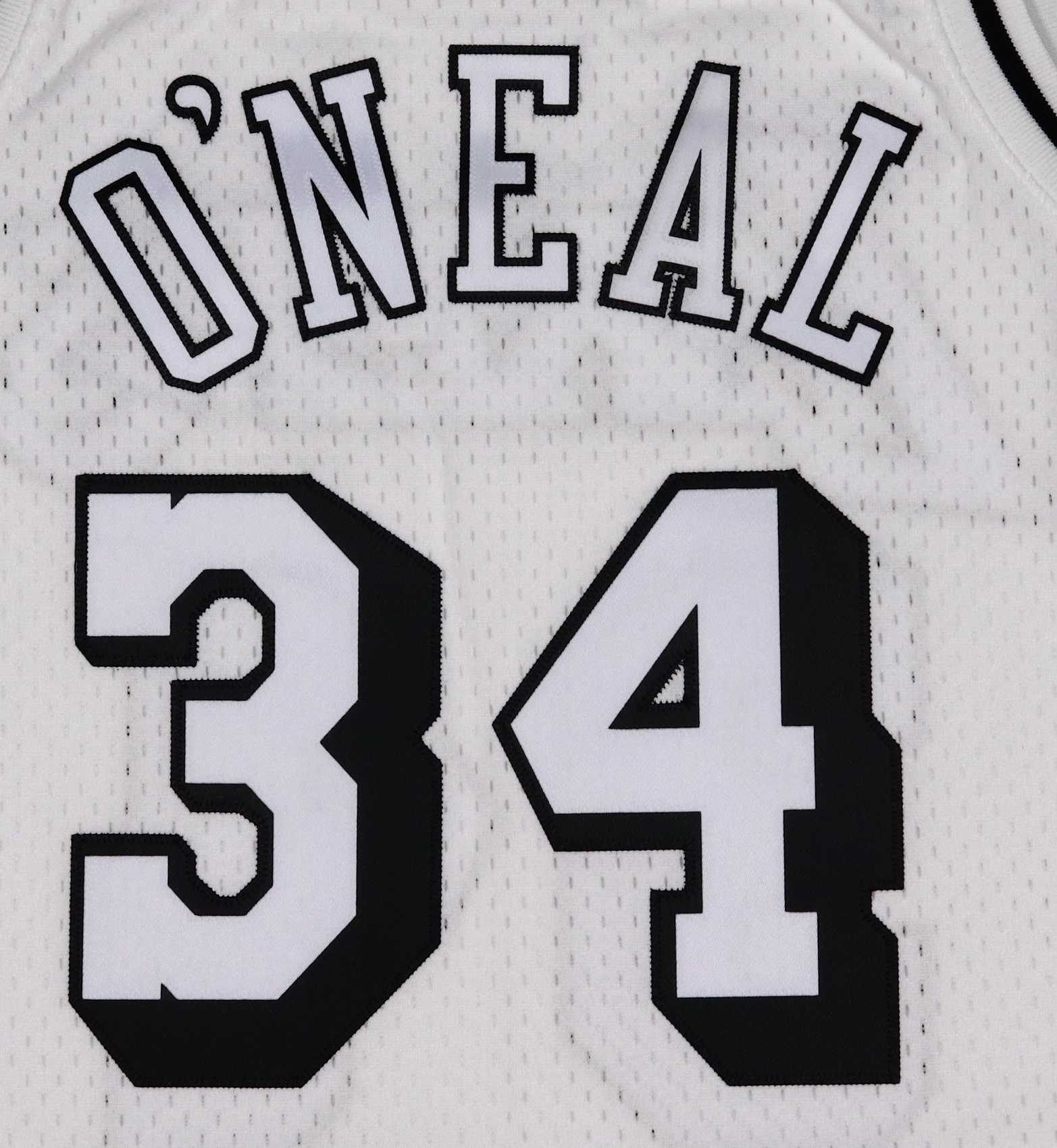 Shaquille O'Neal #34 Los Angeles Lakers NBA White Swingman Jersey Mitchell & Ness