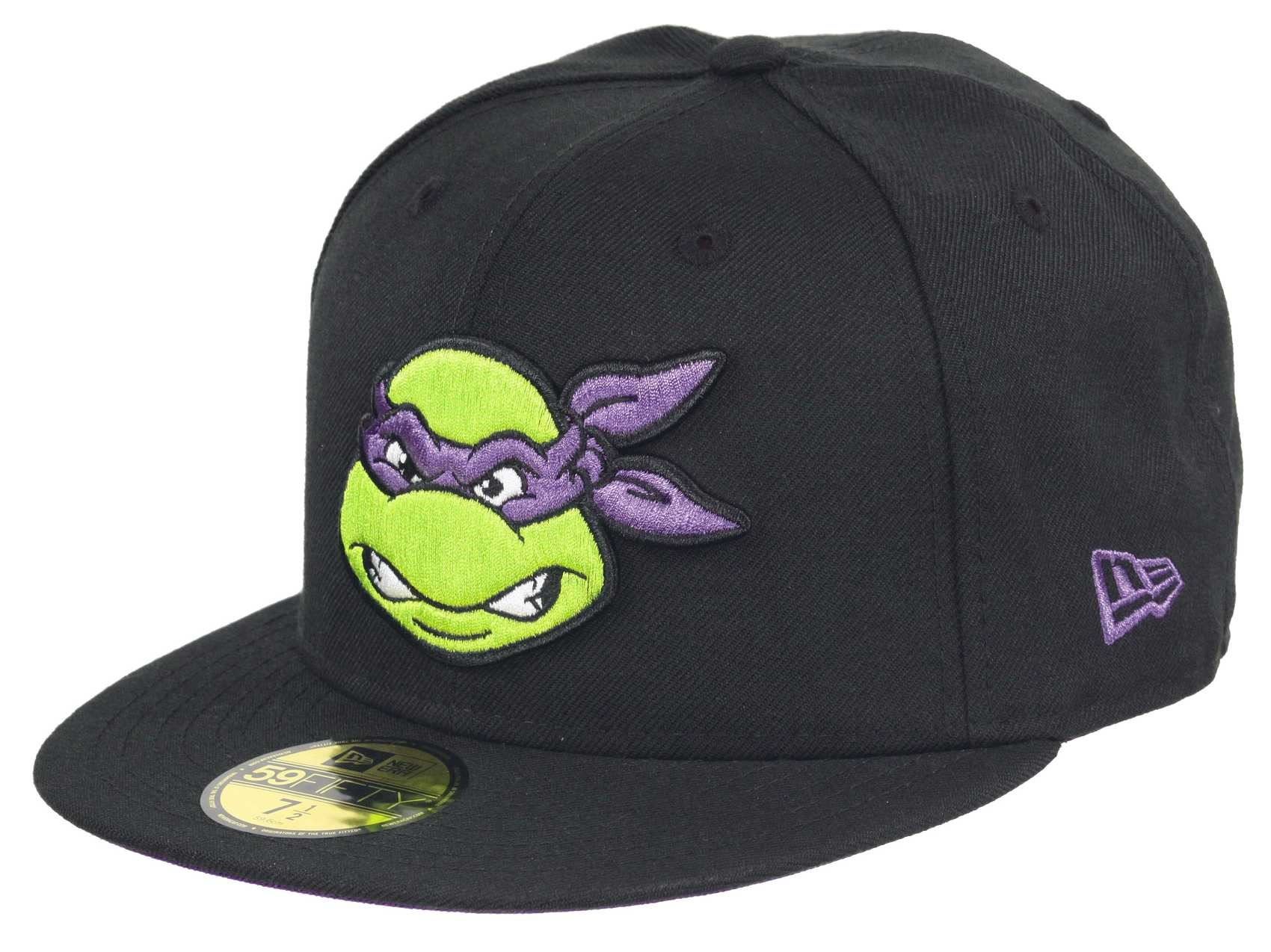 Donatello Ninja Turtles TMNT Edition Black 59Fifty Basecap New Era