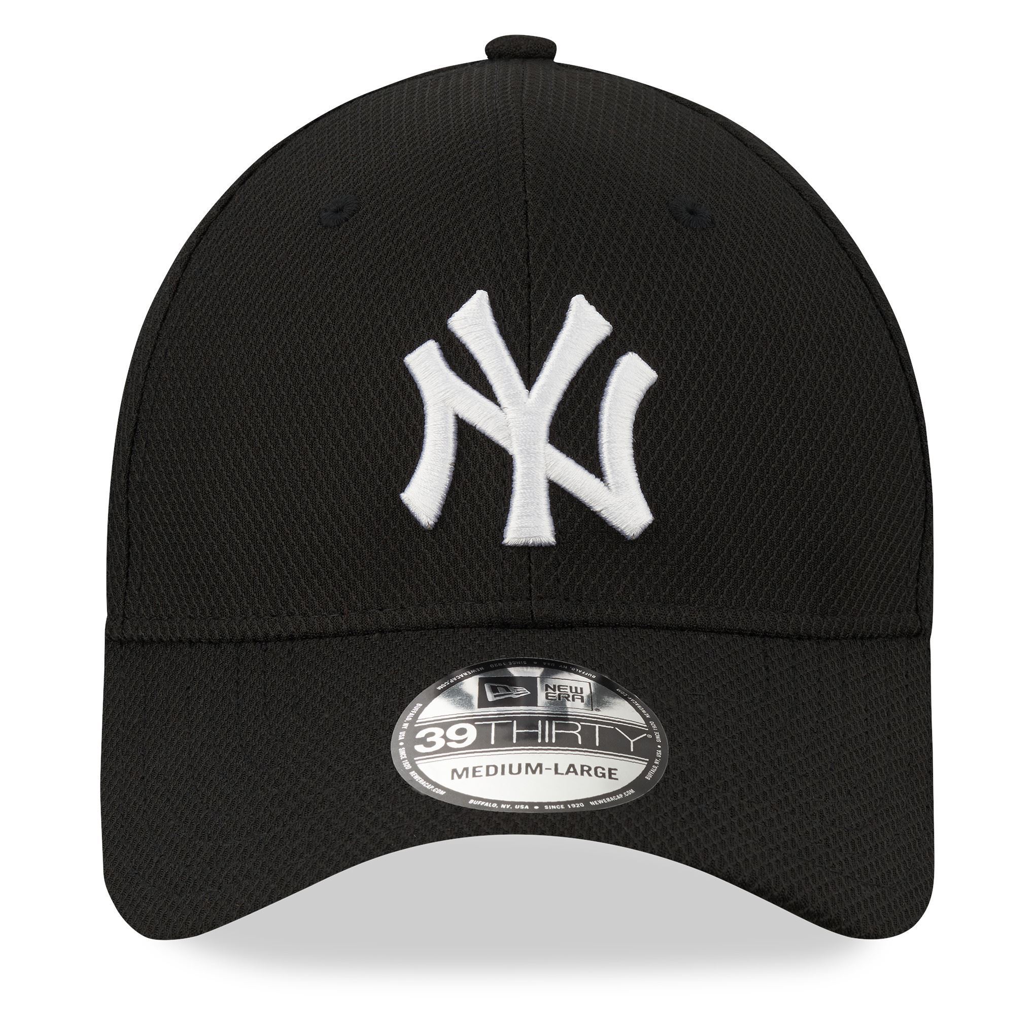 New York Yankees MLB Diamond Era Schwarz 39Thirty Stretch Cap New Era