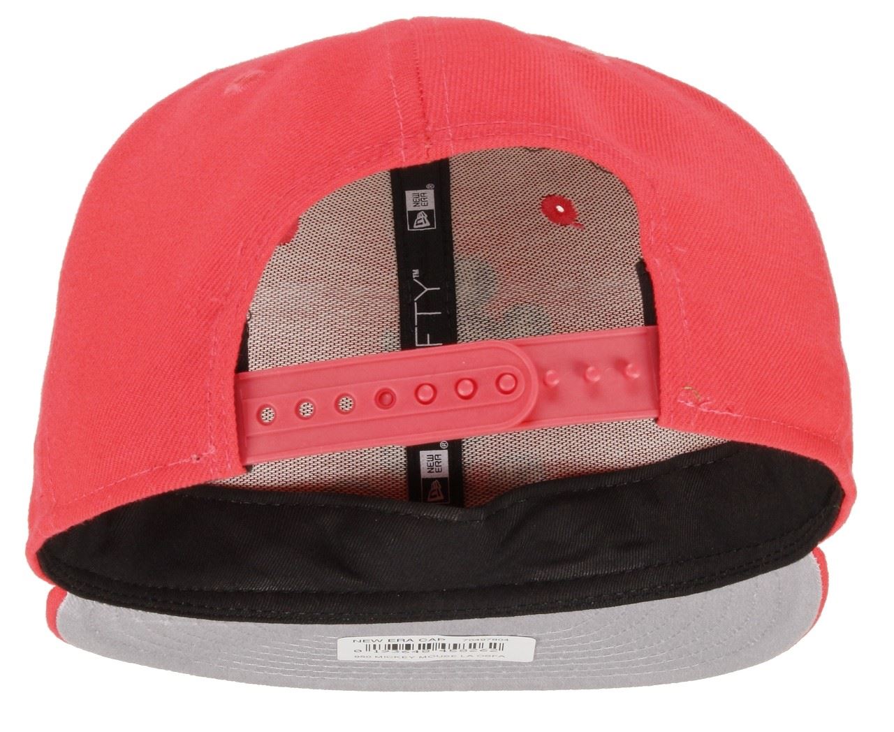 Mickey Mouse Colour Injection 9Fifty Snapback Cap Lava Red New Era