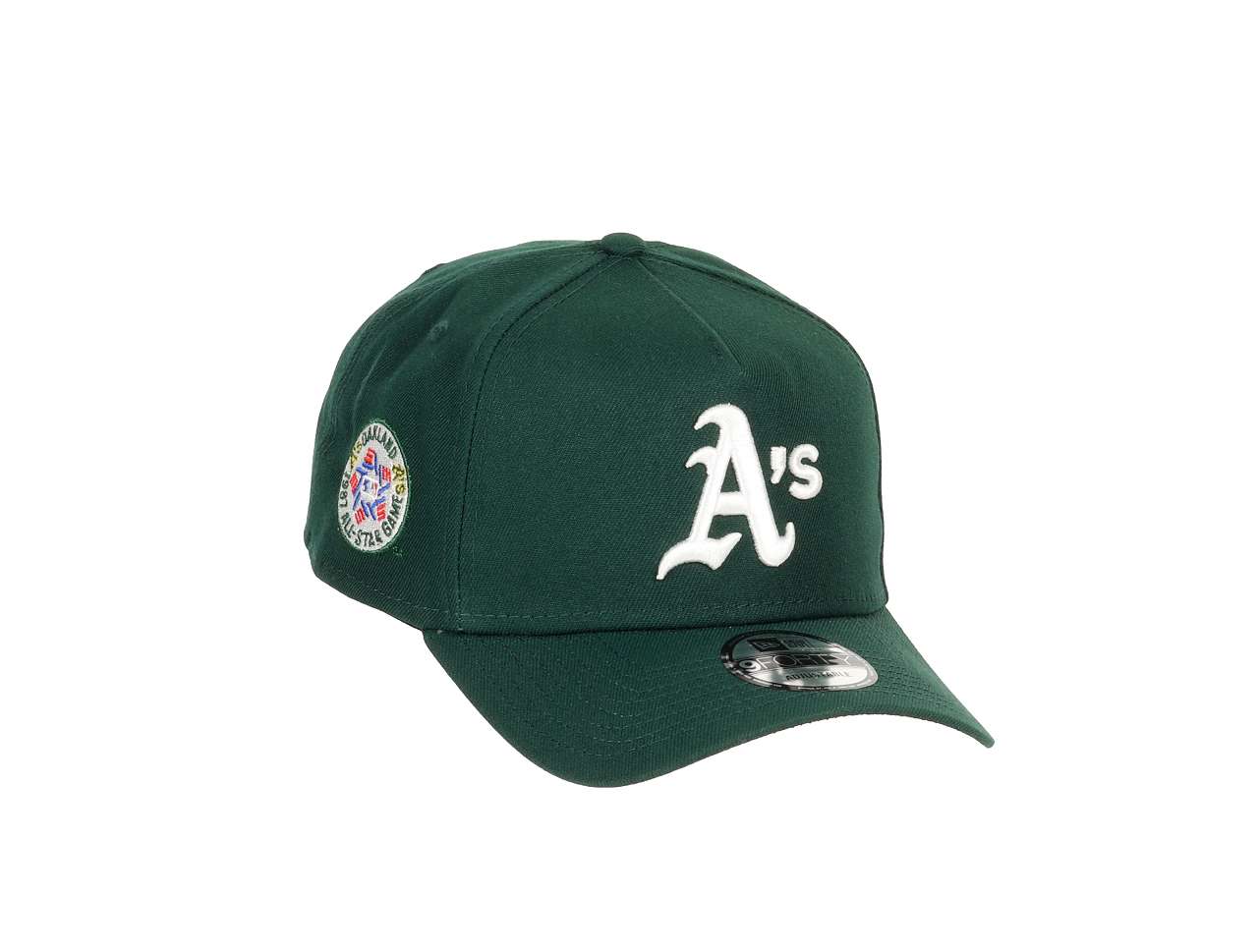 Oakland Athletics MLB All-Star Game 1987 Sidepatch Cooperstown Dark Green 9Forty A-Frame Snapback Cap New Era