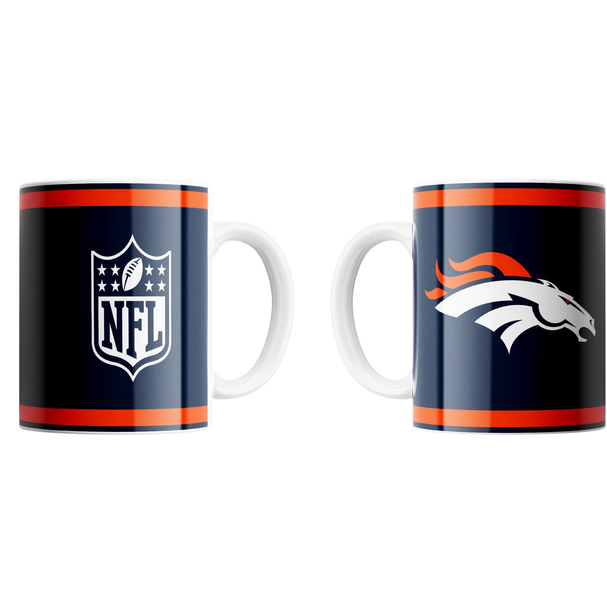Denver Broncos NFL Classic Mug (330 ml) Kickoff Tasse Great Branding