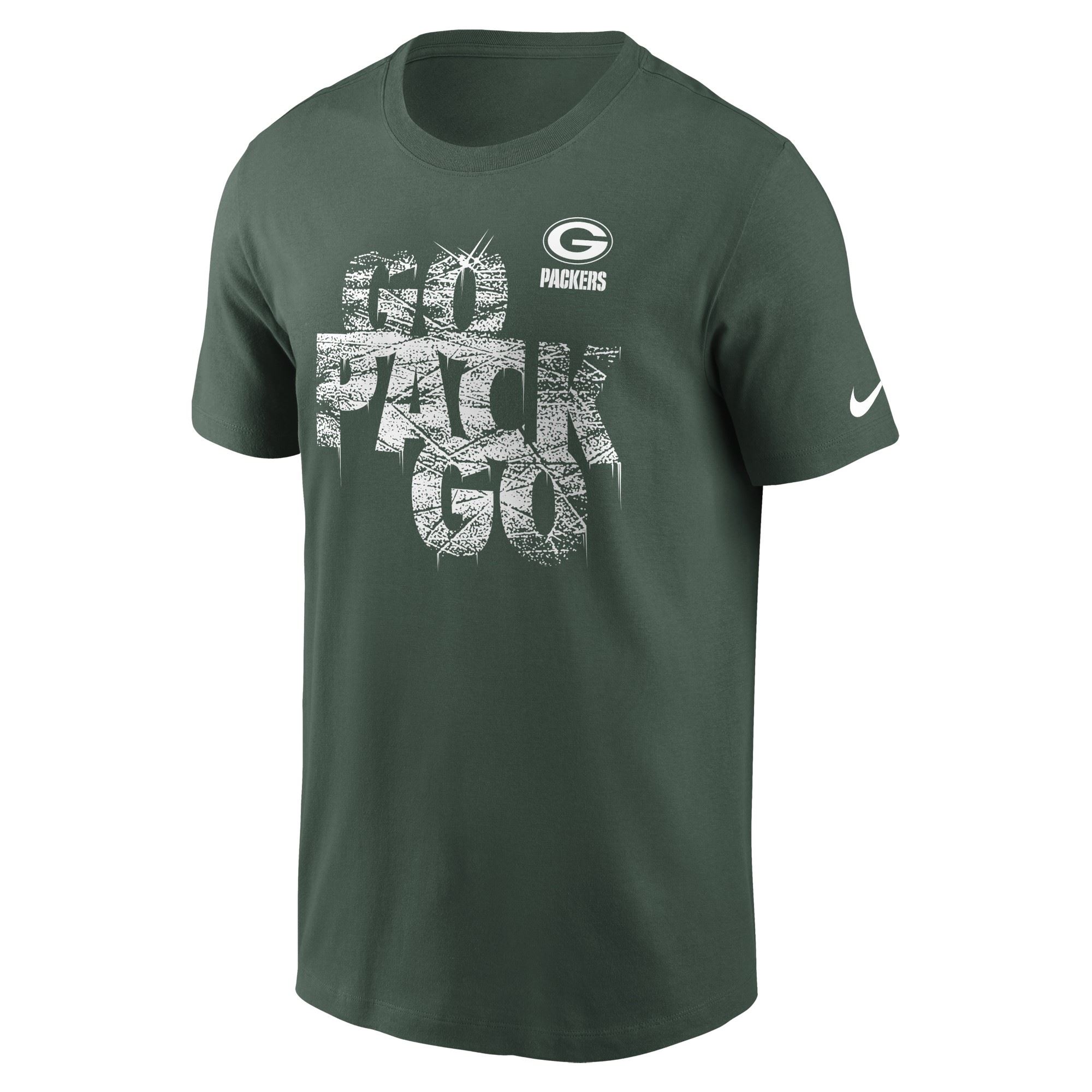 Green Bay Packers Green NFL Local Essential T-Shirt Nike 