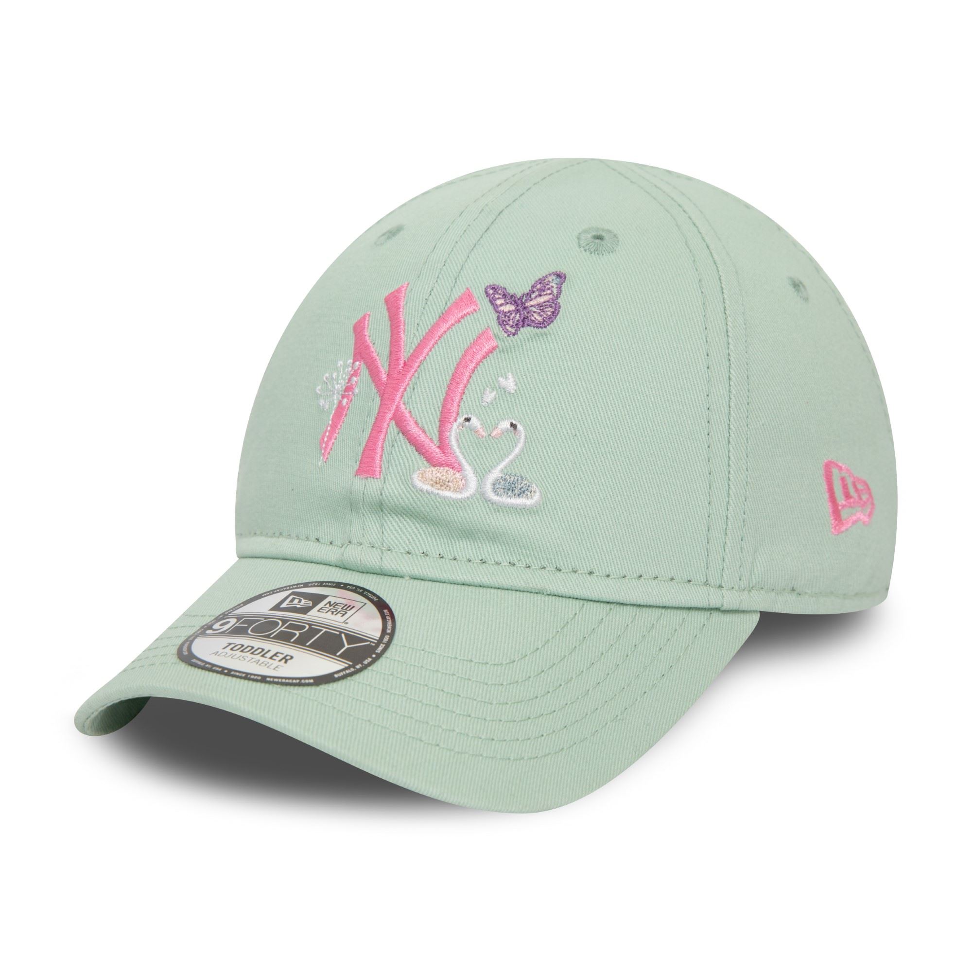 New York Yankees MLB Icon Mint Green 9Forty Toddler Cap New Era