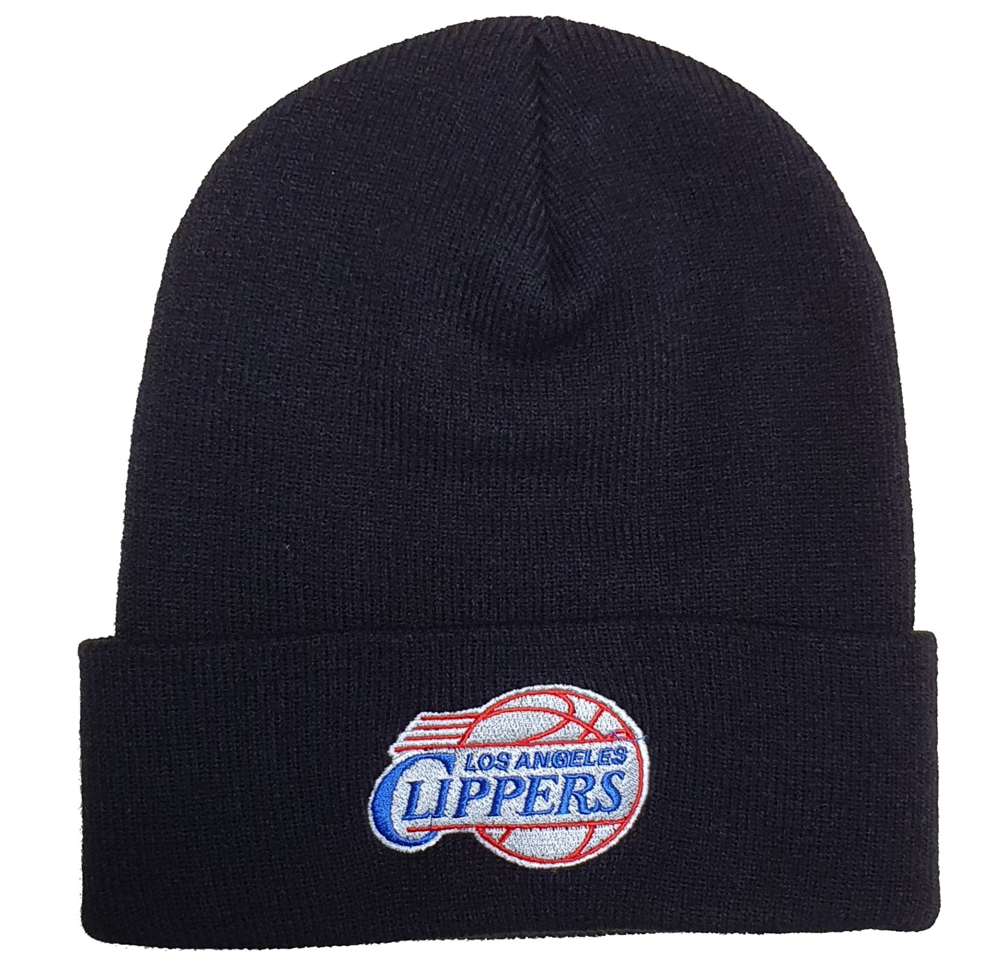 Los Angeles Clippers HWC Team Logo Cuff Knit Beanie Mitchell & Ness
