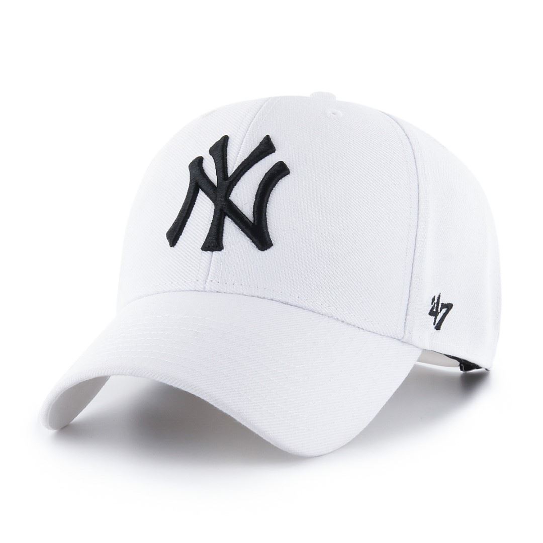New York Yankees White MLB Most Value P. Snapback Cap '47