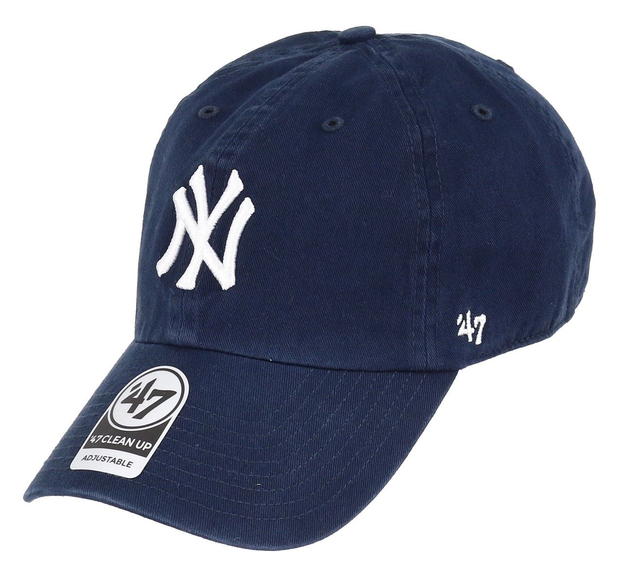 New York Yankees Navy  MLB Clean Up Cap '47