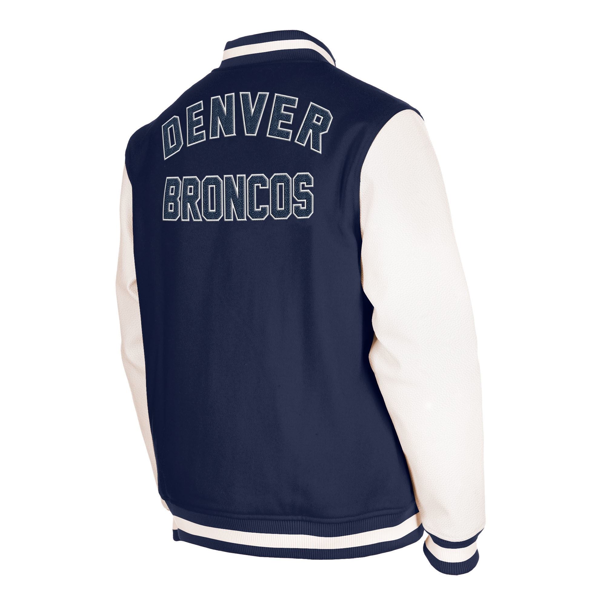 Denver Broncos NFL 2023 Sideline Navy White Jacke New Era
