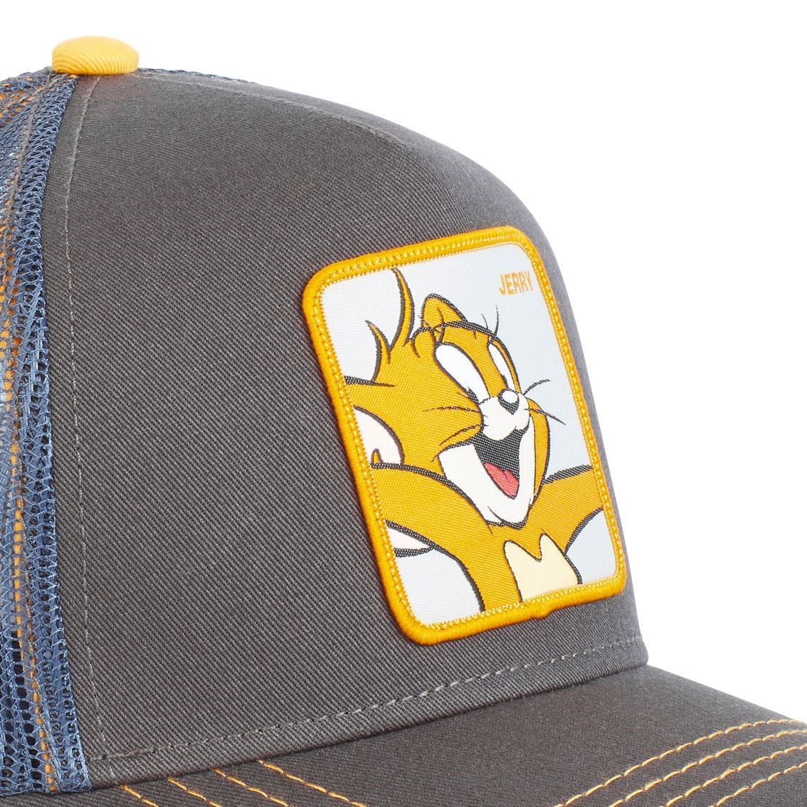 Jerry Grey Tom and Jerry Trucker Cap Capslab