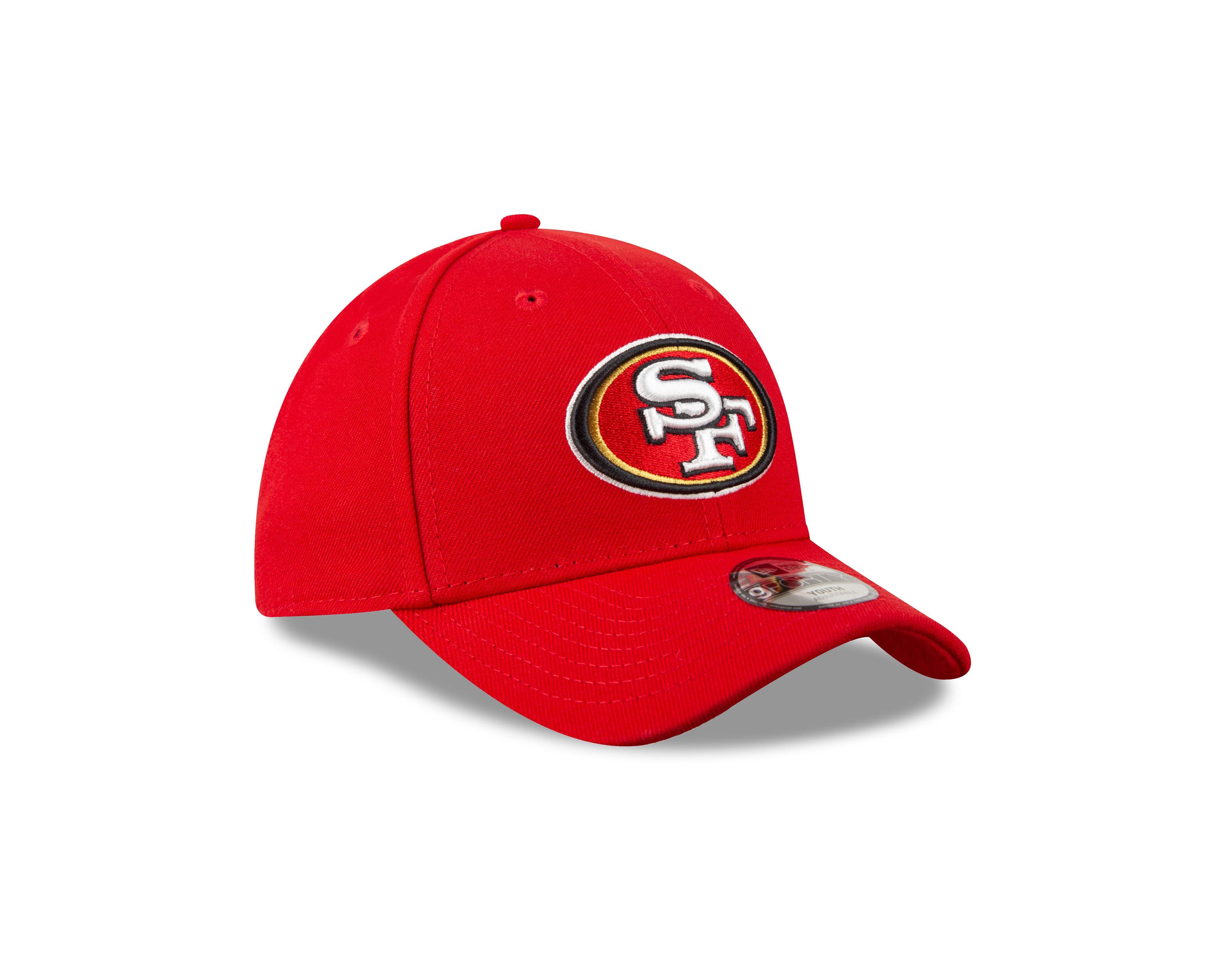 San Francisco 49ers NFL The League Red 9Forty Adjustable Cap for Kids New Era