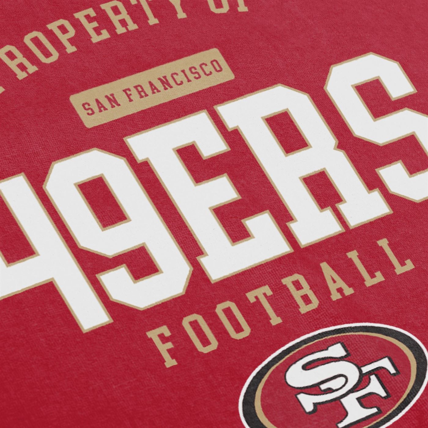 San Francisco 49ers NFL 2024 Strandtuch Badetuch Handtuch Rot Foco