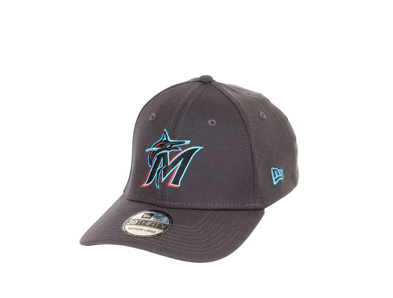 Miami Marlins MLB Graphene 39Thirty Stretch Cap New Era
