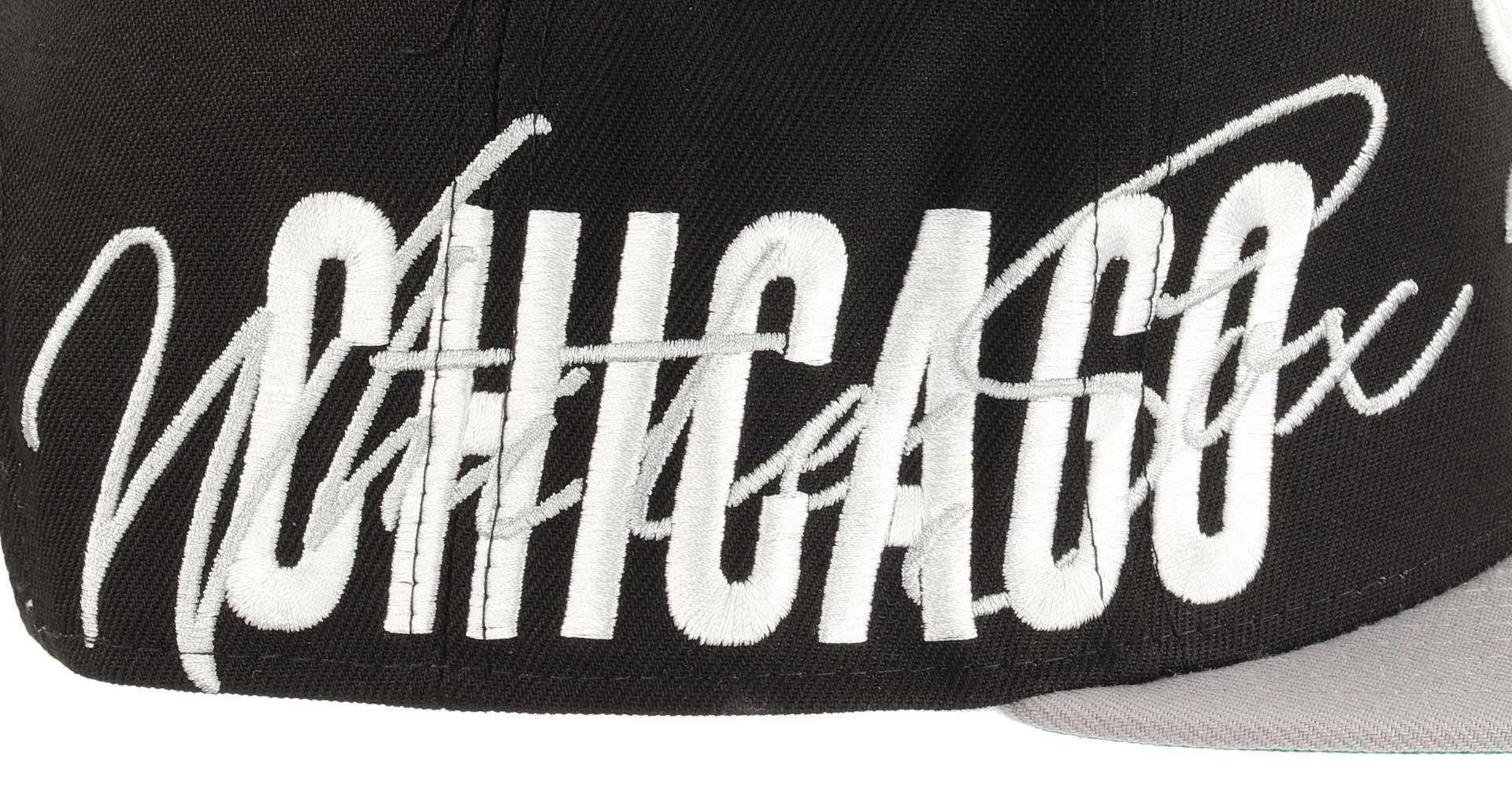 Chicago White Sox Sidefont Black / Grey 9Fifty Snapback Cap New Era