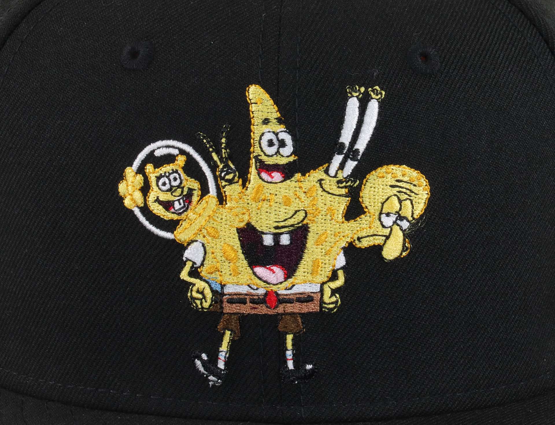 Spongebob Squarepants Spongebob BoB Black 9Fifty Snapback Cap New Era