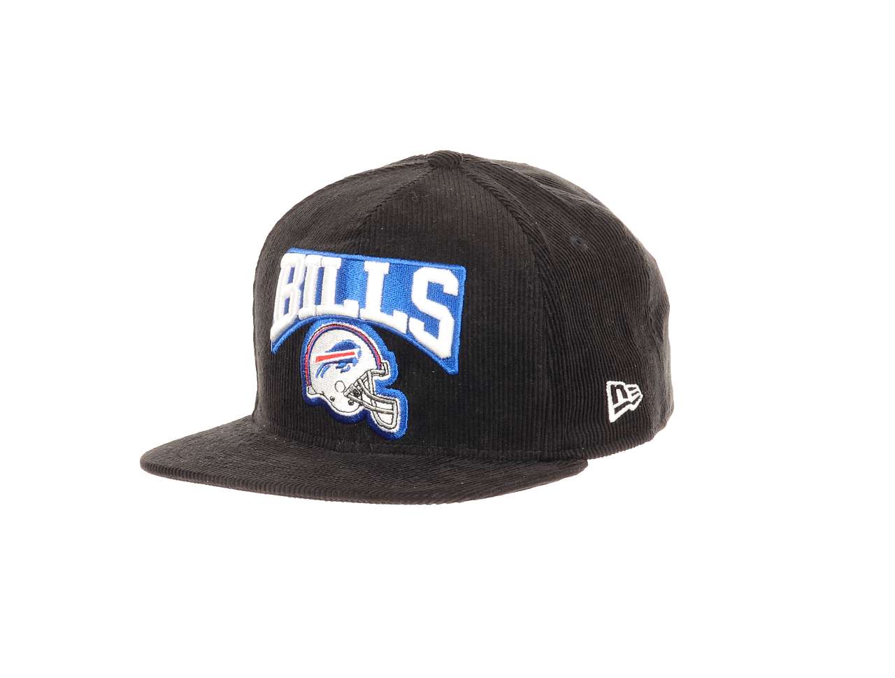 Buffalo Bills NFL Cord Black 9Fifty Original Fit Snapback Cap New Era