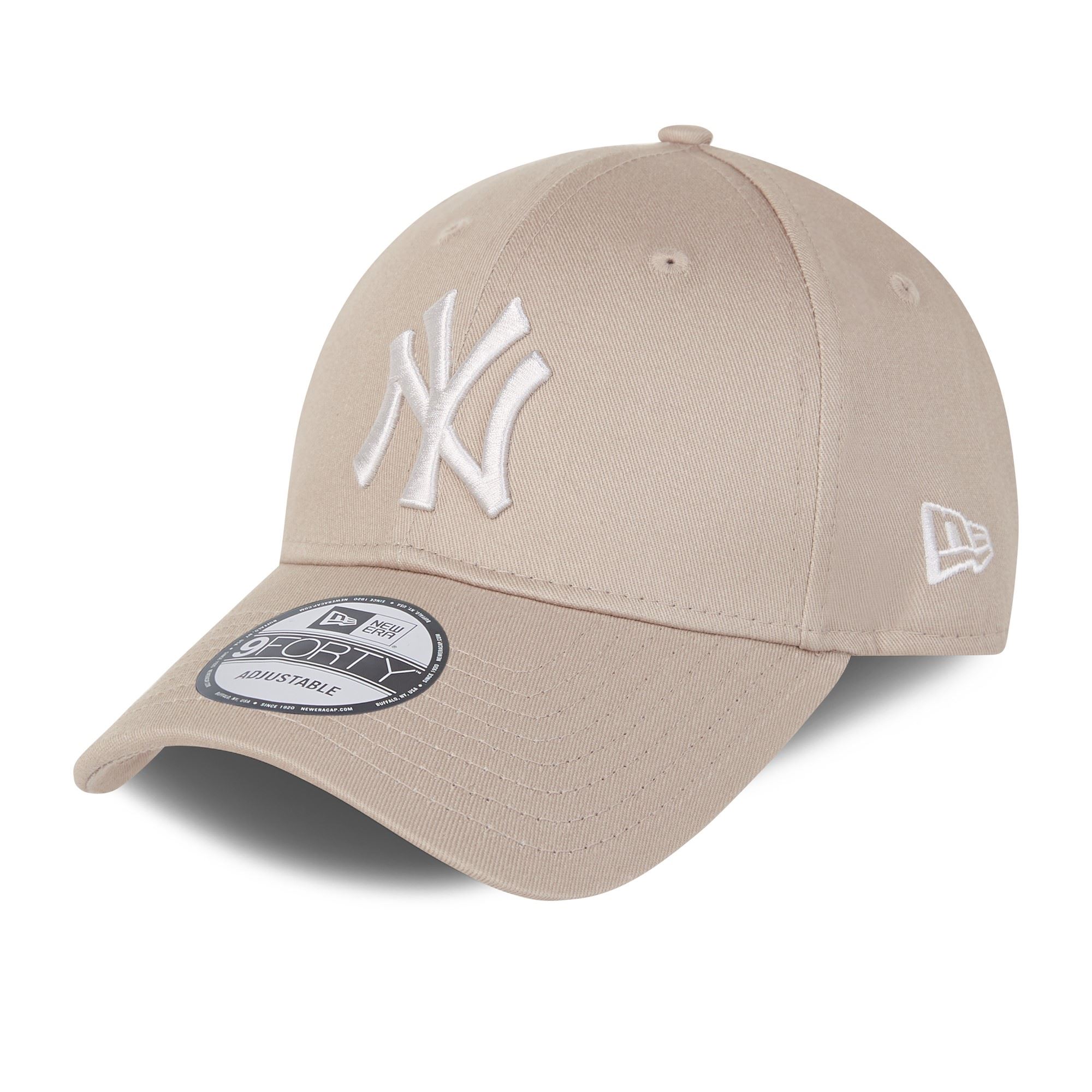 New York Yankees MLB League Essential Ash Brown 9Forty Adjustable Cap New Era
