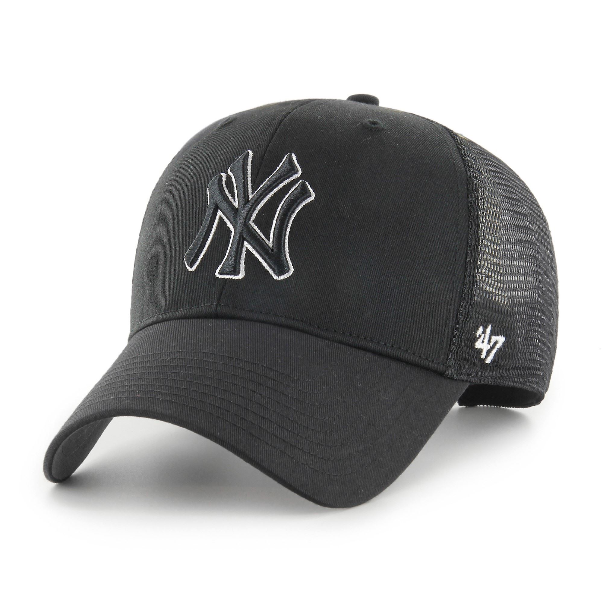 New York Yankees MLB Most Value P. Branson Black Adjustable Trucker Cap '47