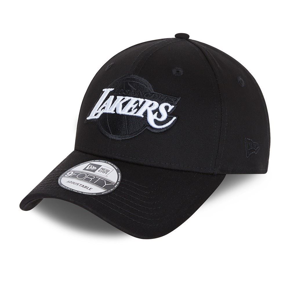 Los Angeles Lakers Black Base 9Forty Snapback Cap New Era