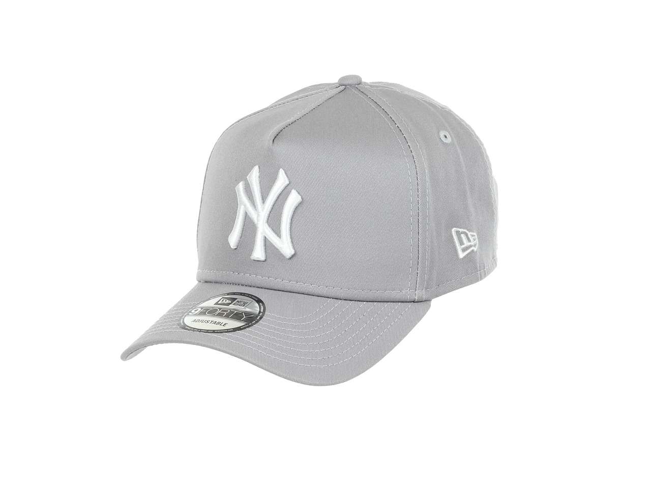 New York Yankees MLB Essential Grey 9Forty A-Frame Snapback Cap New Era