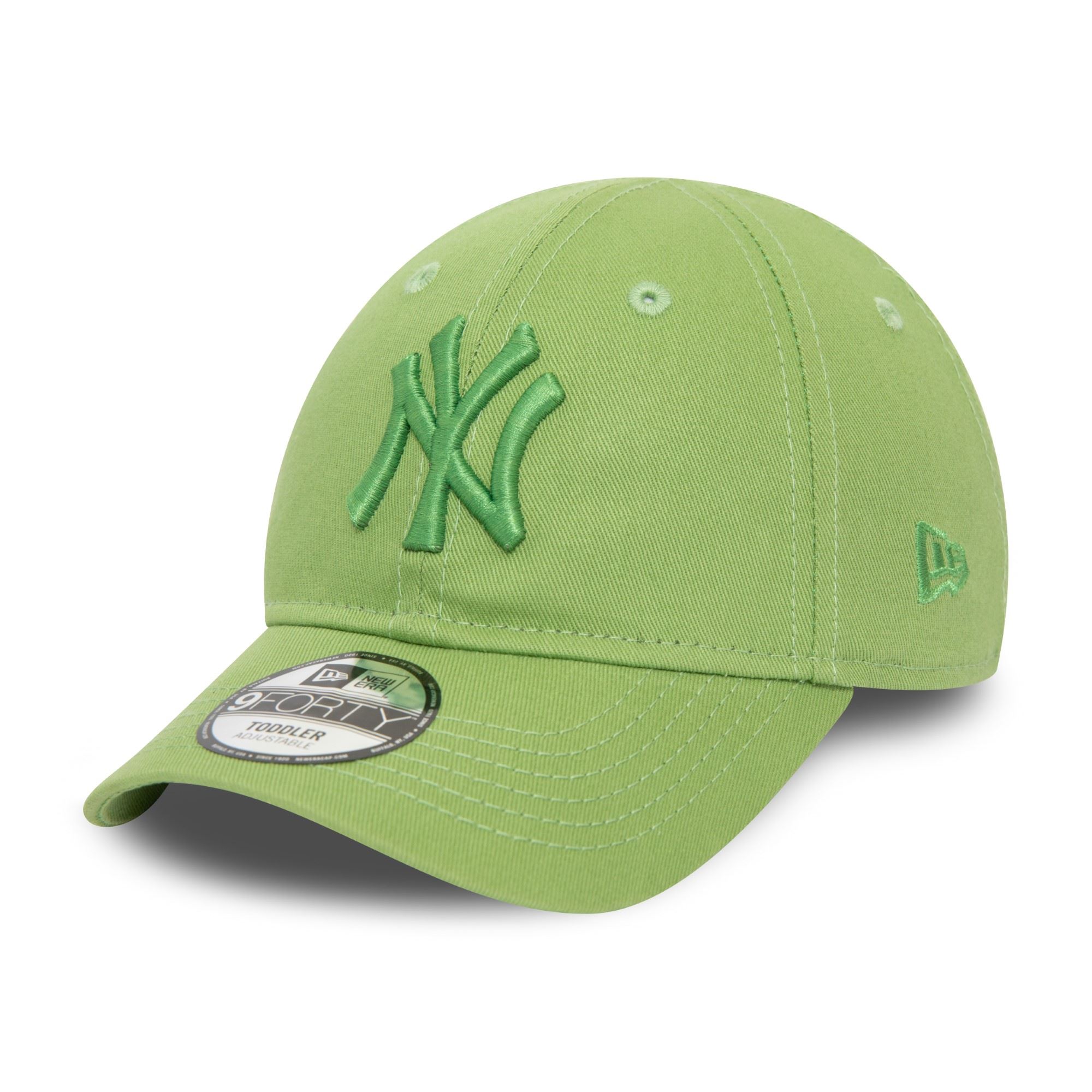 New York Yankees MLB League Essential Tonal Green 9Forty Toddler Cap New Era