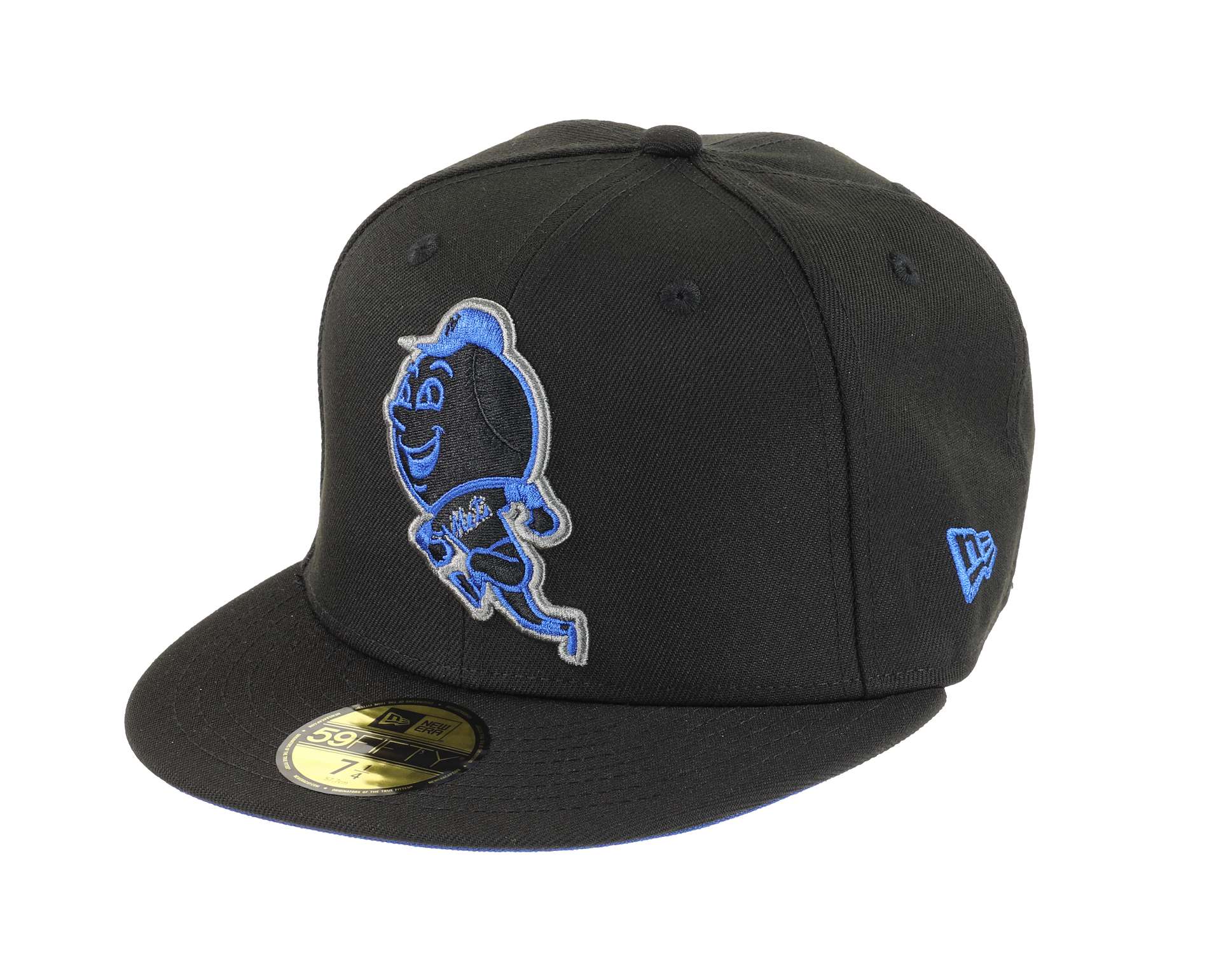 New York Mets MLB Sidepatch World Series 2015 Black Cooperstown 59Fifty Basecap New Era