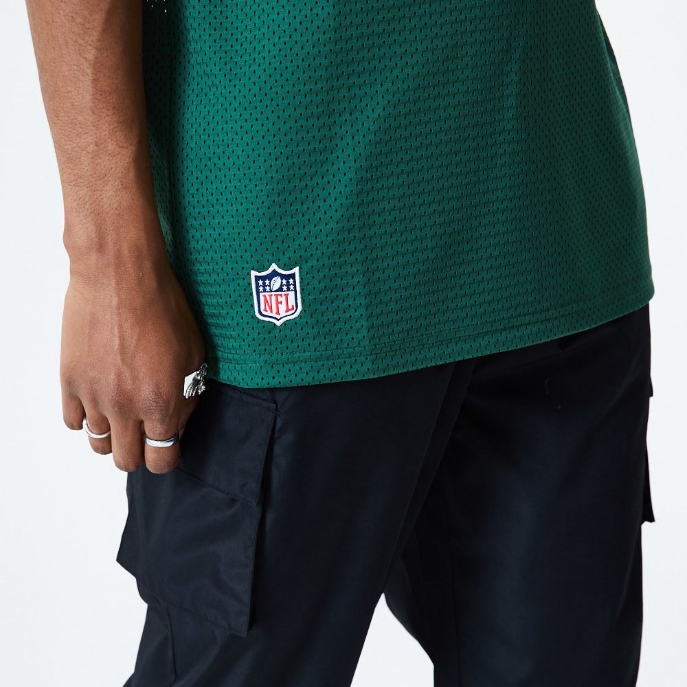 Green Bay Packers Stripe Sleeve Oversized Tee New Era