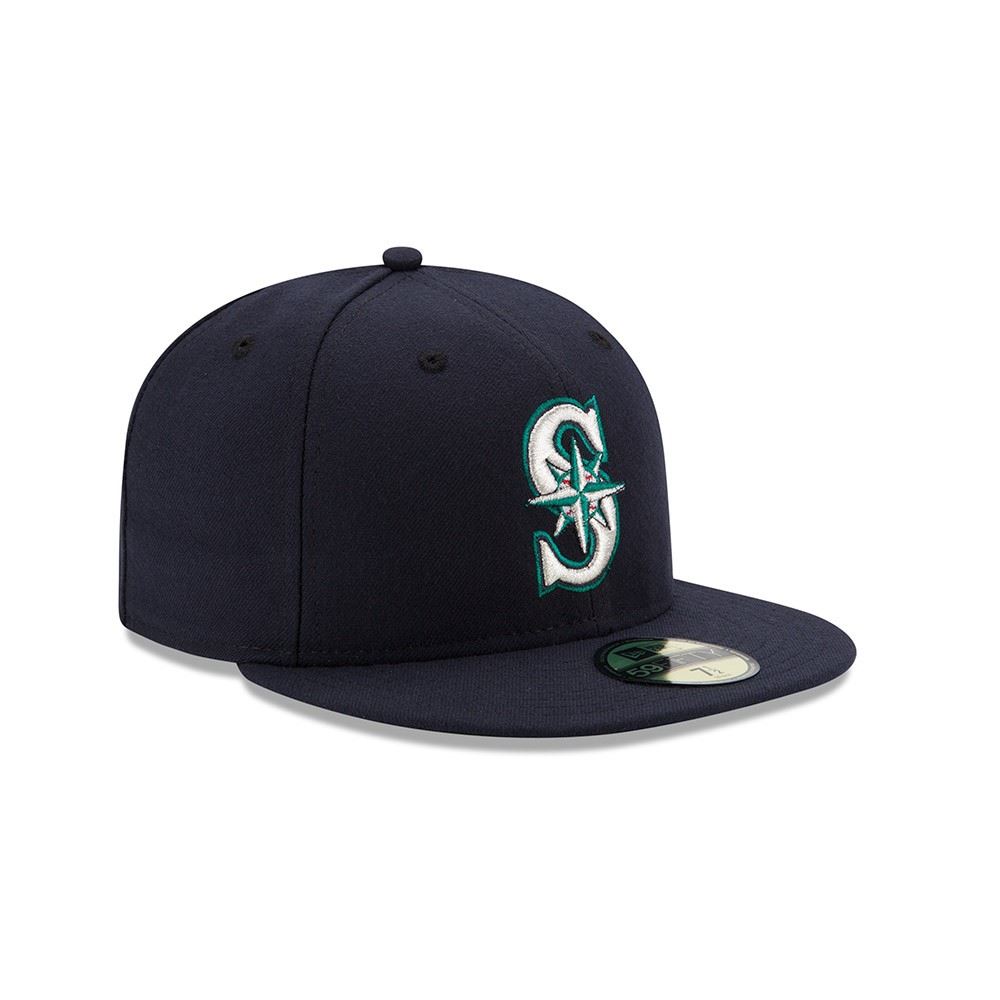 Seattle Mariners MLB Authentic on Field 59Fifty Cap New Era