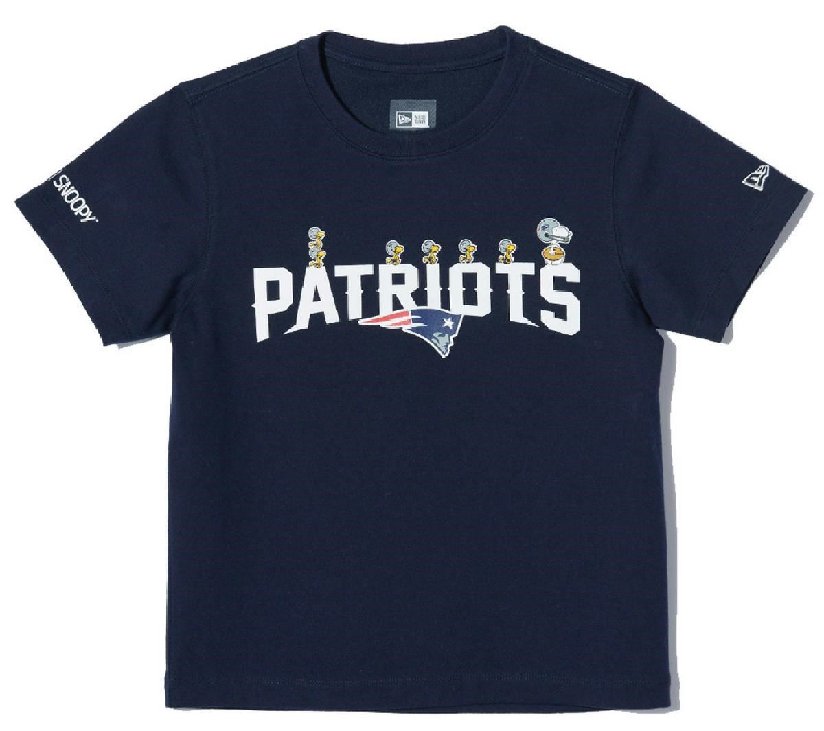 New England Patriots - New Era T-Shirt / Tee - NFL Peanuts Edition - Navy