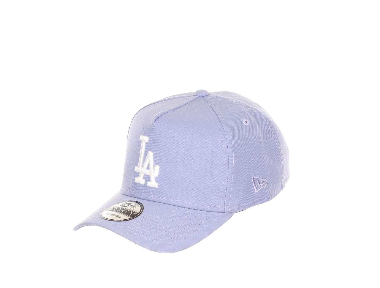 Los Angeles Dodgers MLB Lavendel White Poly 9Forty A-Frame Snapback Cap New Era