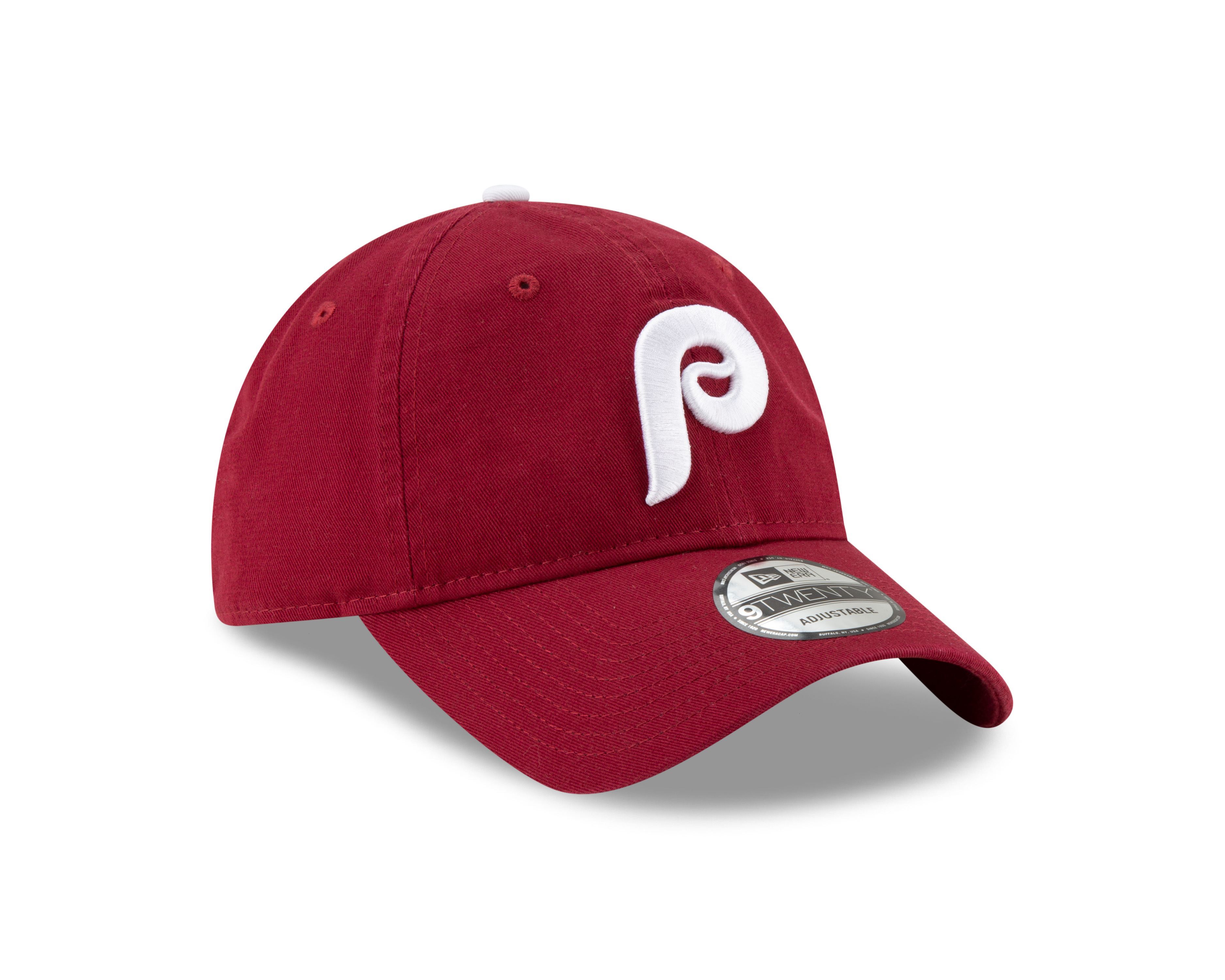 Philadelphia Phillies MLB Core Classic Weinrot Verstellbare 9Twenty Cap New Era