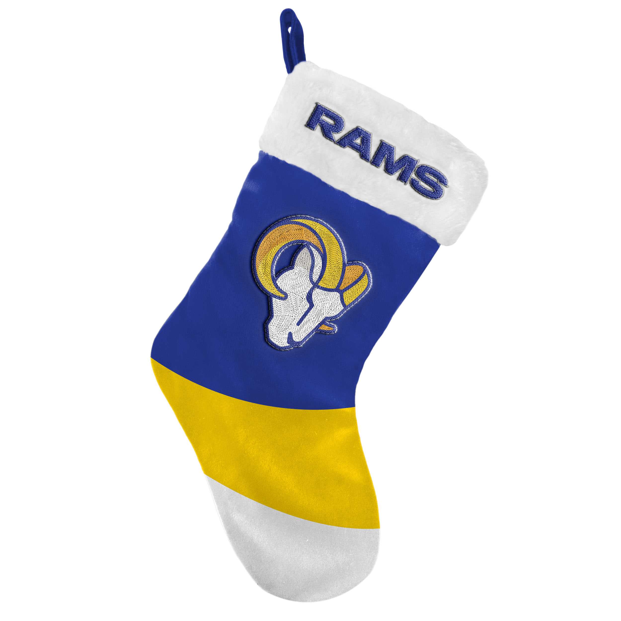 Los Angeles Rams NFL 2021 Colorblock Stocking Foco
