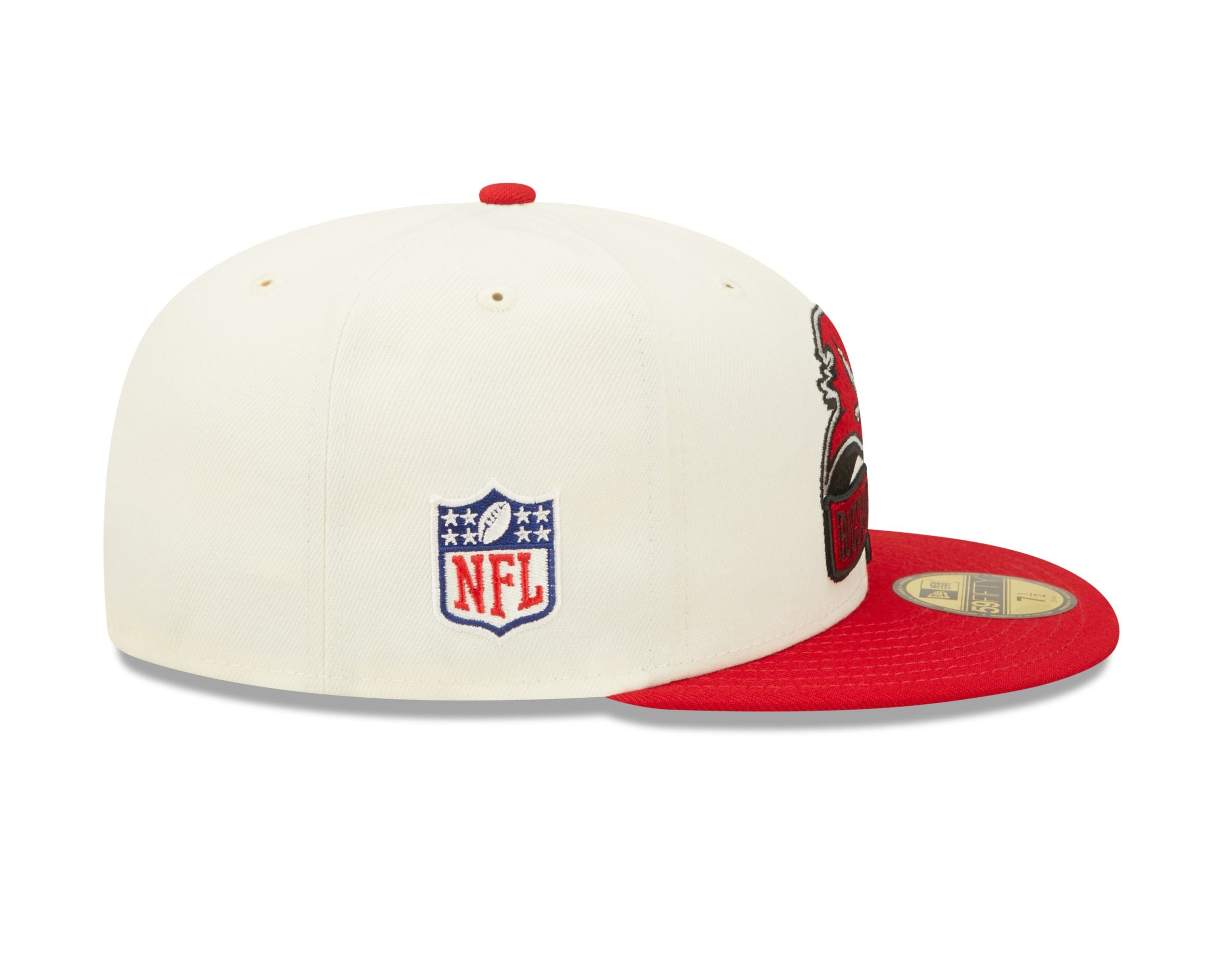 Tampa Bay Buccaneers NFL 2022 Sideline Chrome White 59Fifty Basecap New Era