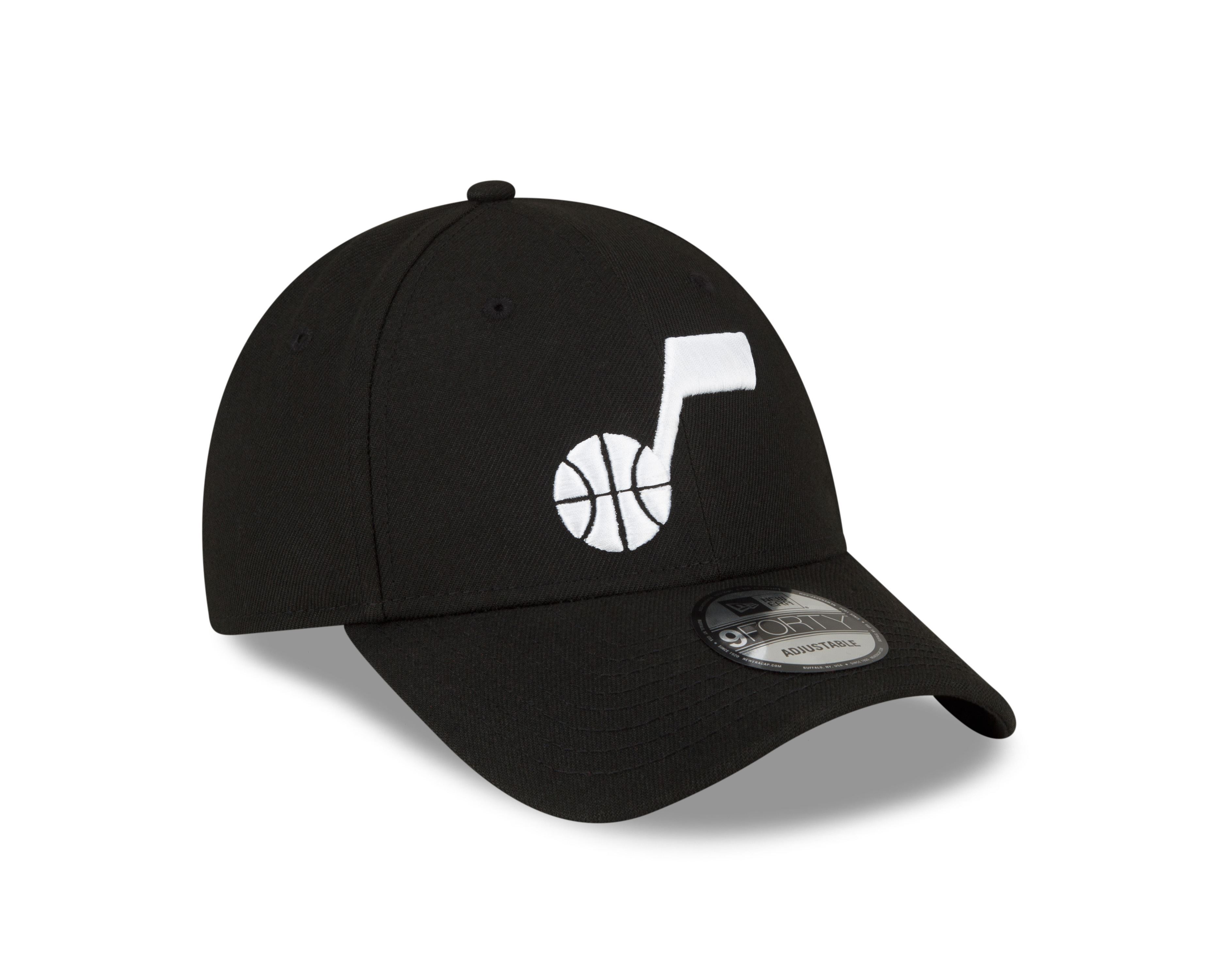 Utah Jazz NBA The League Black 9Forty Adjustable Cap New Era