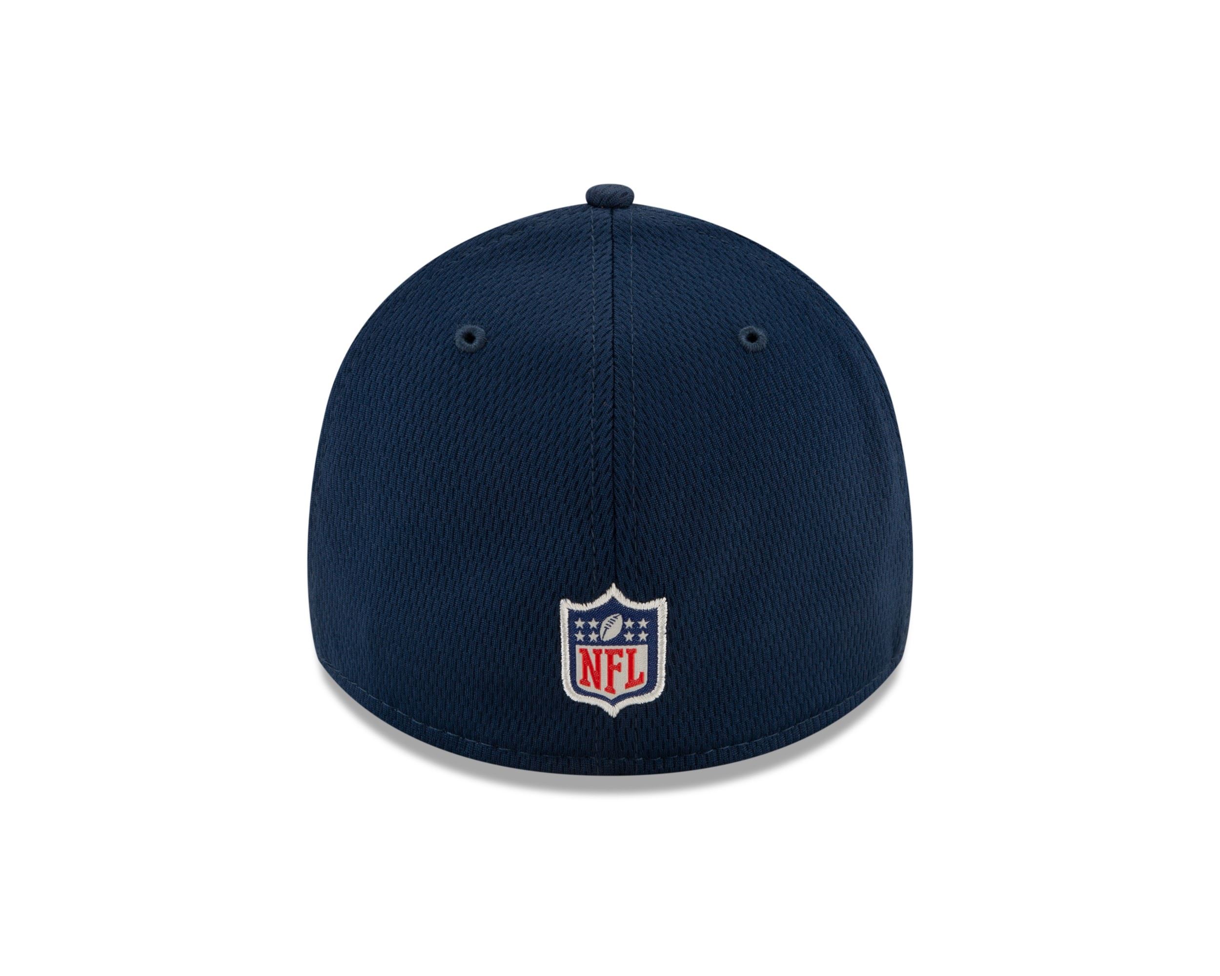 New England Patriots NFL 2021 Sideline Navy 39Thirty Stretch Cap New Era