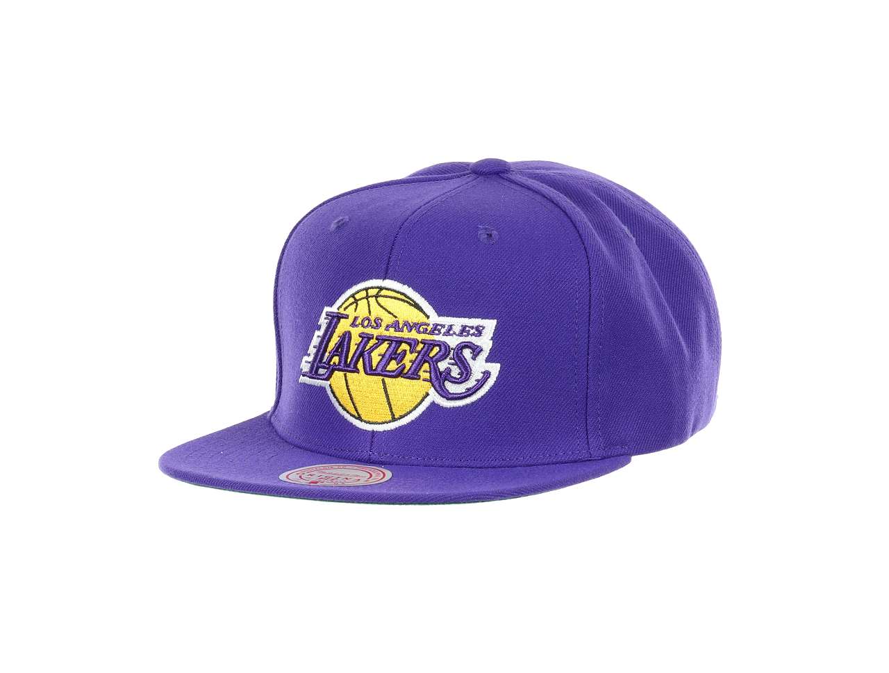 Los Angeles Lakers NBA Conference Patch Purple Original Fit Snapback Cap Mitchell & Ness