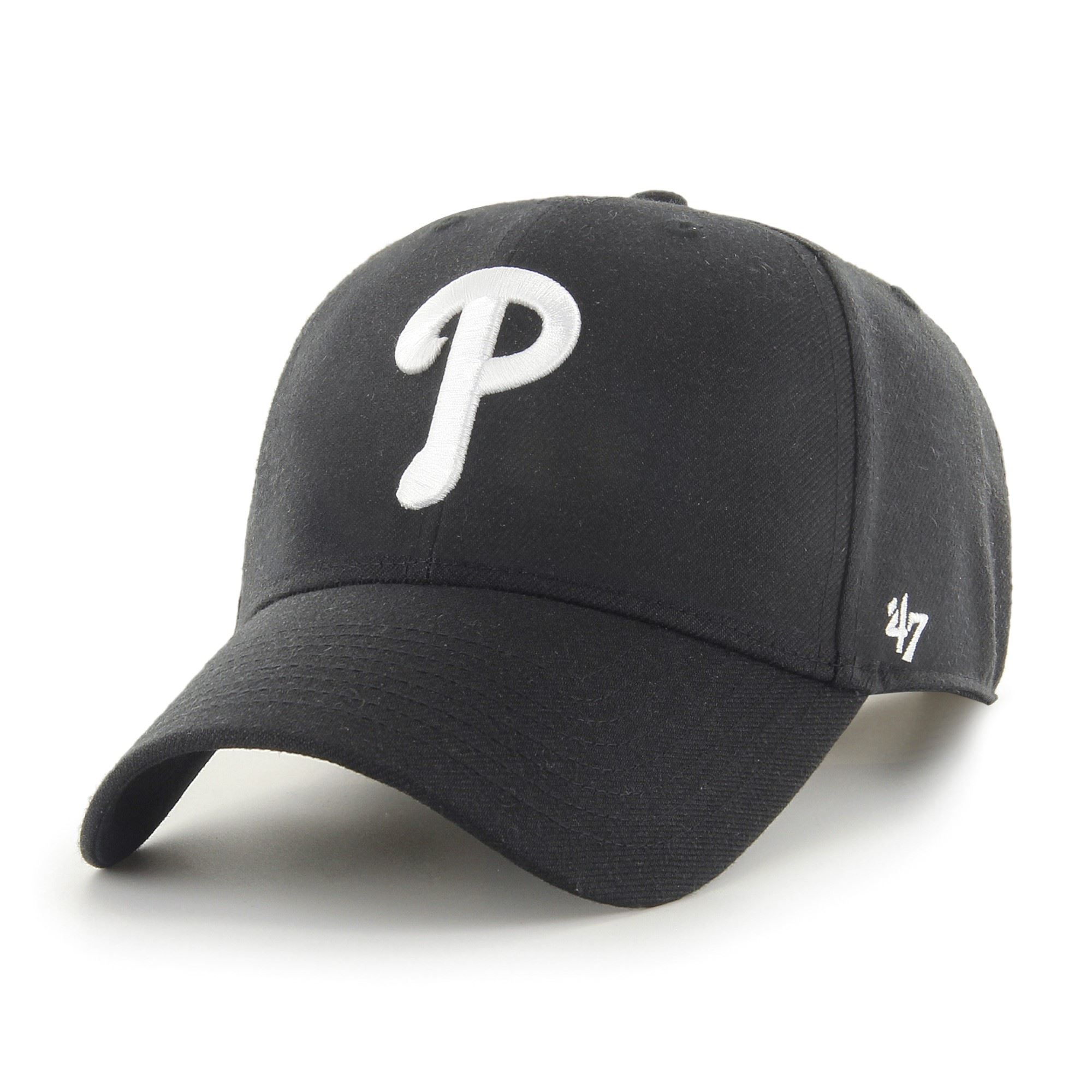 Philadelphia Phillies Black MLB Most Value P. Snapback Cap '47