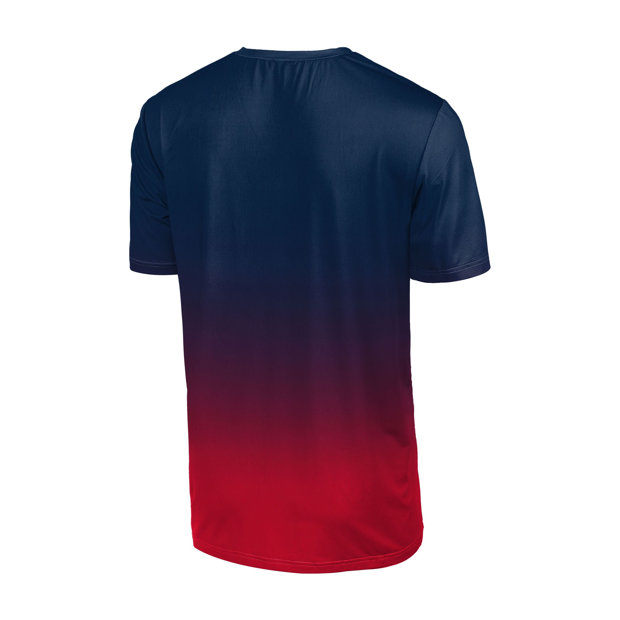 New England Patriots NFL Gradient Mesh Jersey Short Sleeve Herren T-Shirt Foco