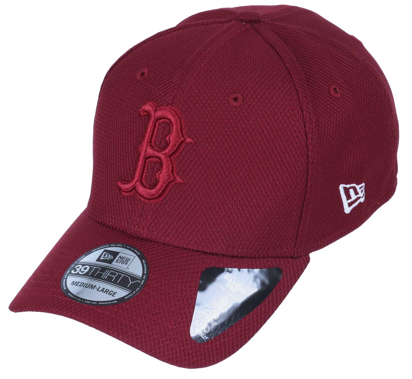 Boston Red Sox MLB Diamond Era 39Thirty Stretch Cap New Era