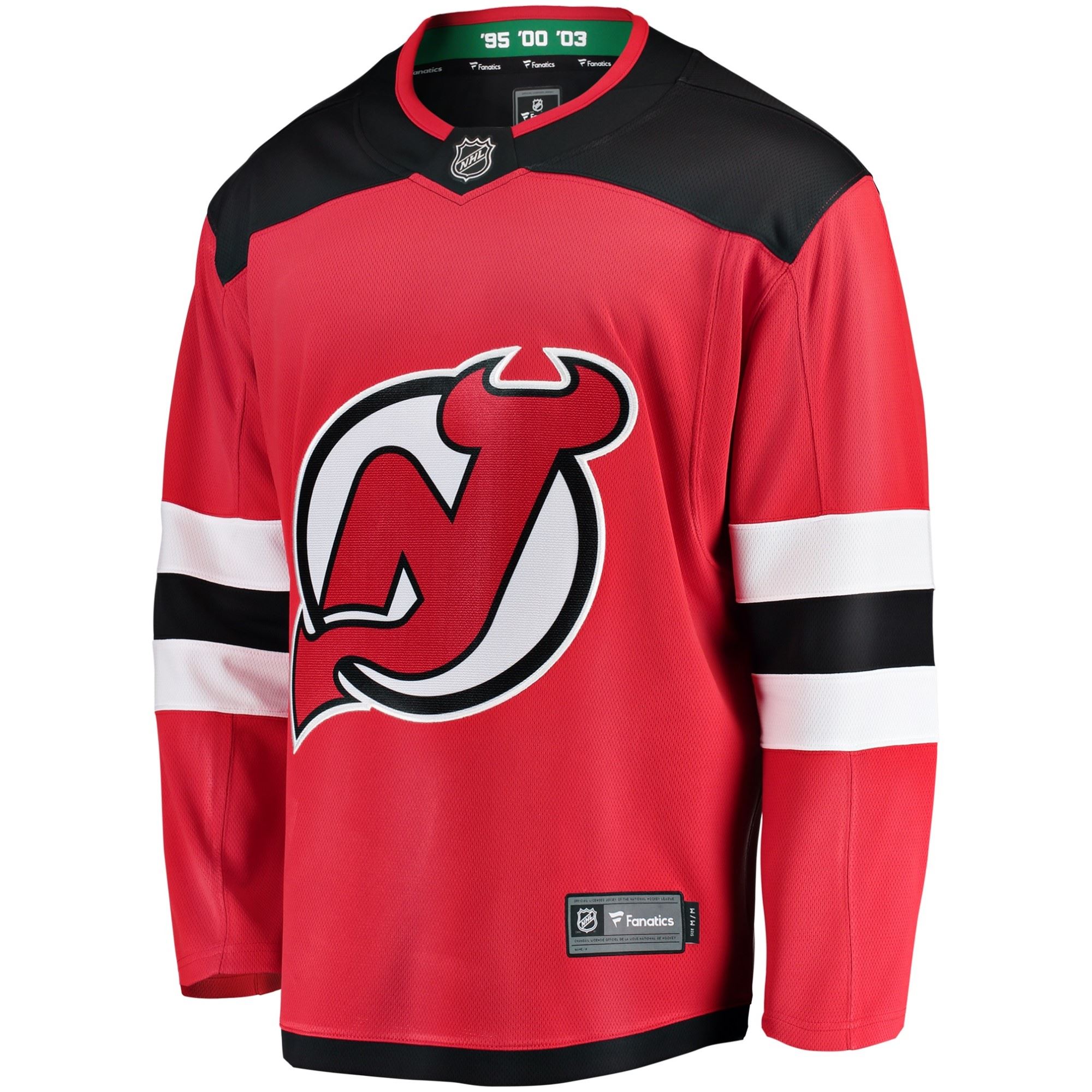 New Jersey Devils NHL Breakaway Jersey Home Fanatics