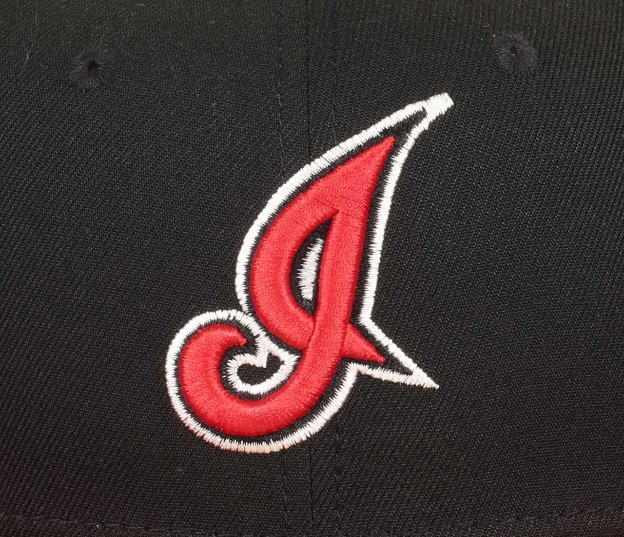 Cleveland Indians MLB Jacobs Field 10th Anniversary Sidepatch Black Scarlet 59Fifty Basecap New Era
